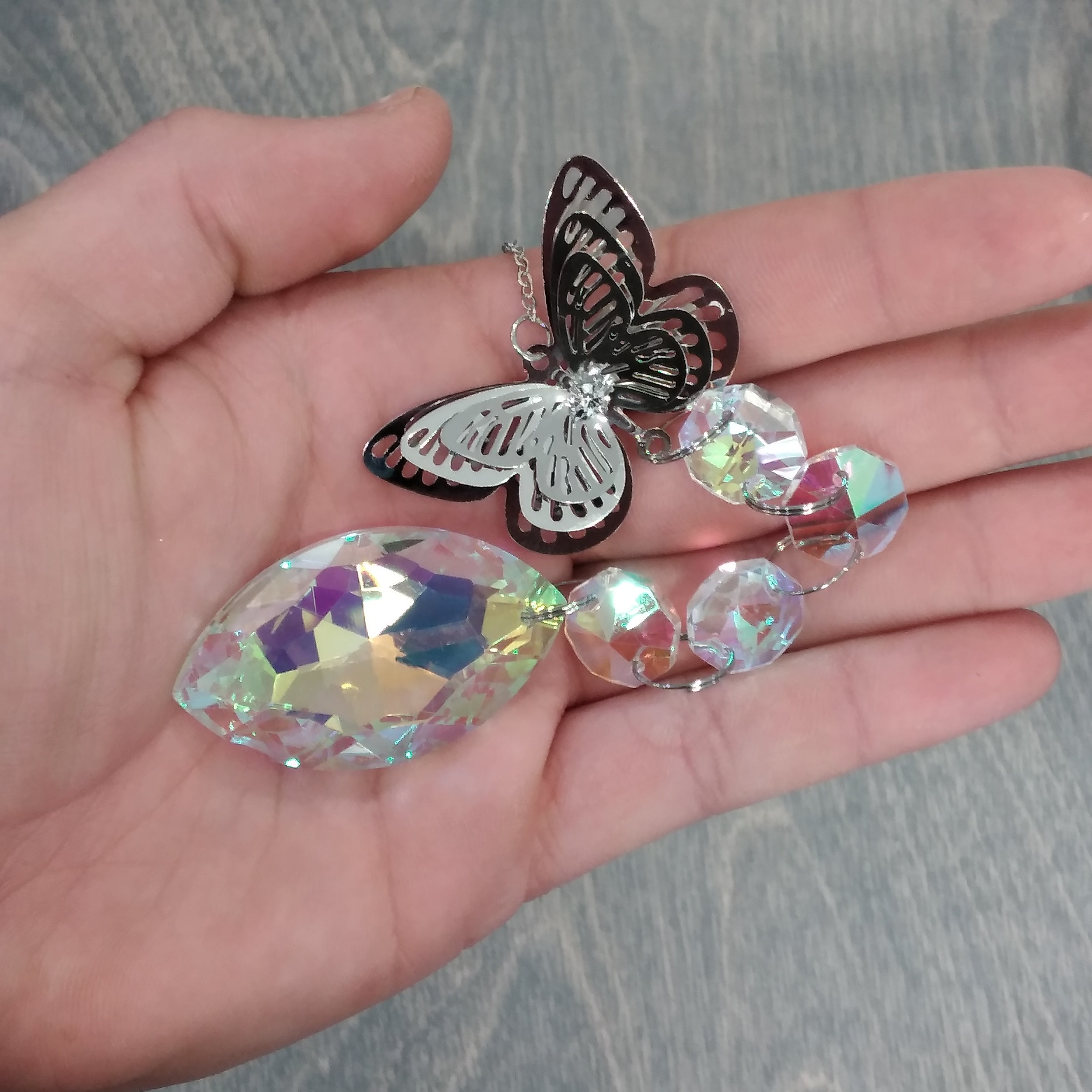 Butterfly beaded suncatchers for bulk buyers