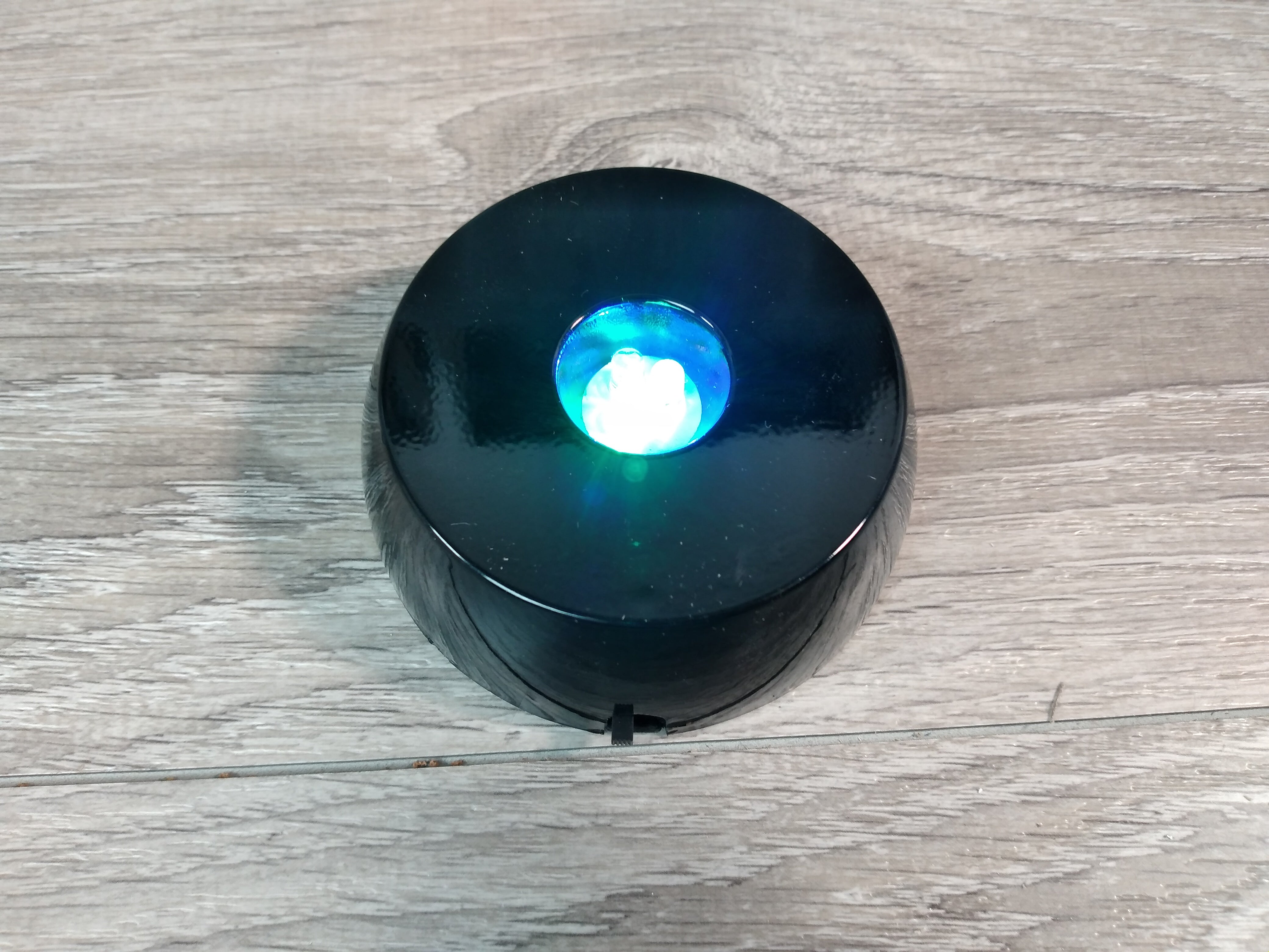 LED Light Stand with 3 Color Modes for Crystals and Displays