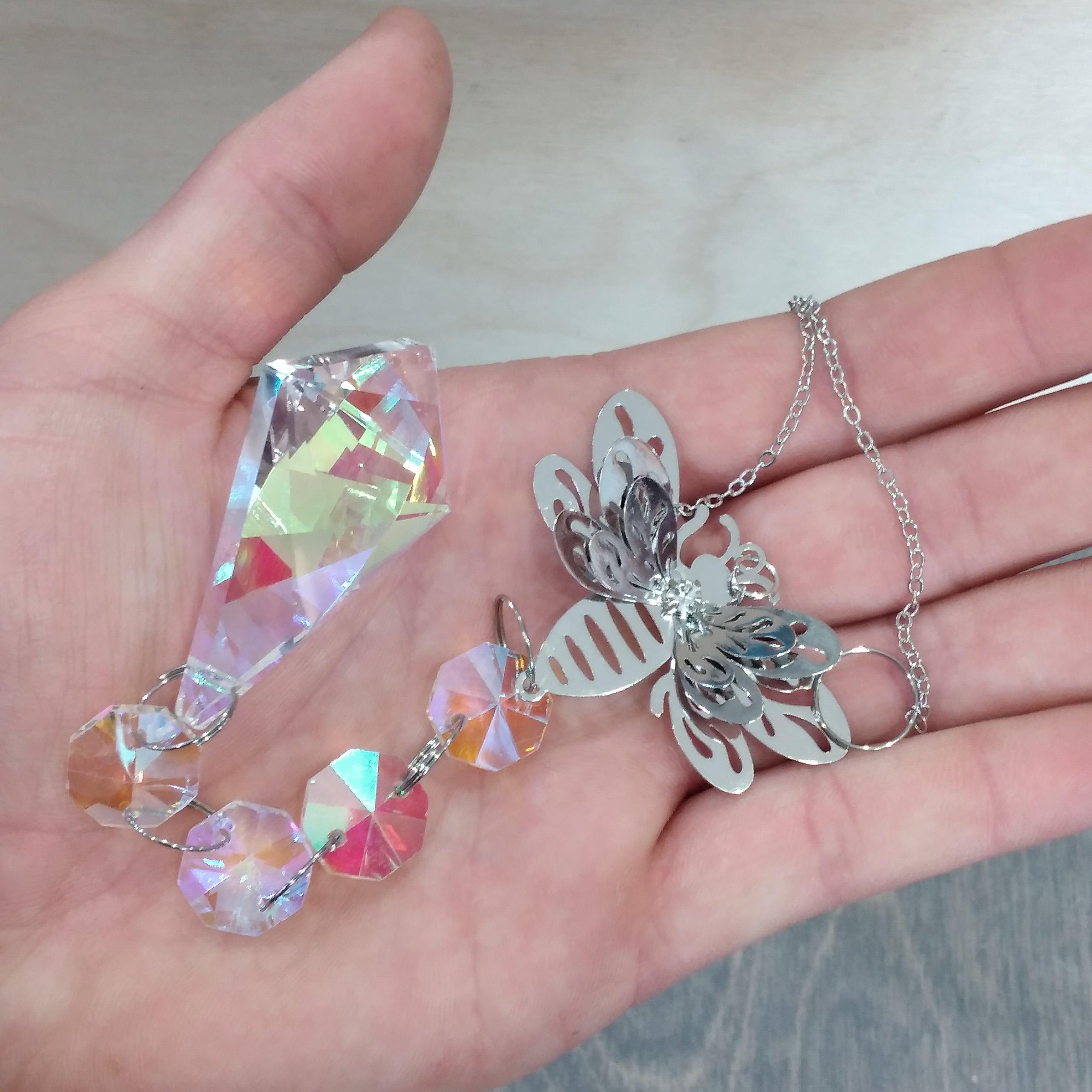 Bumble Bee crystal suncatcher bulk