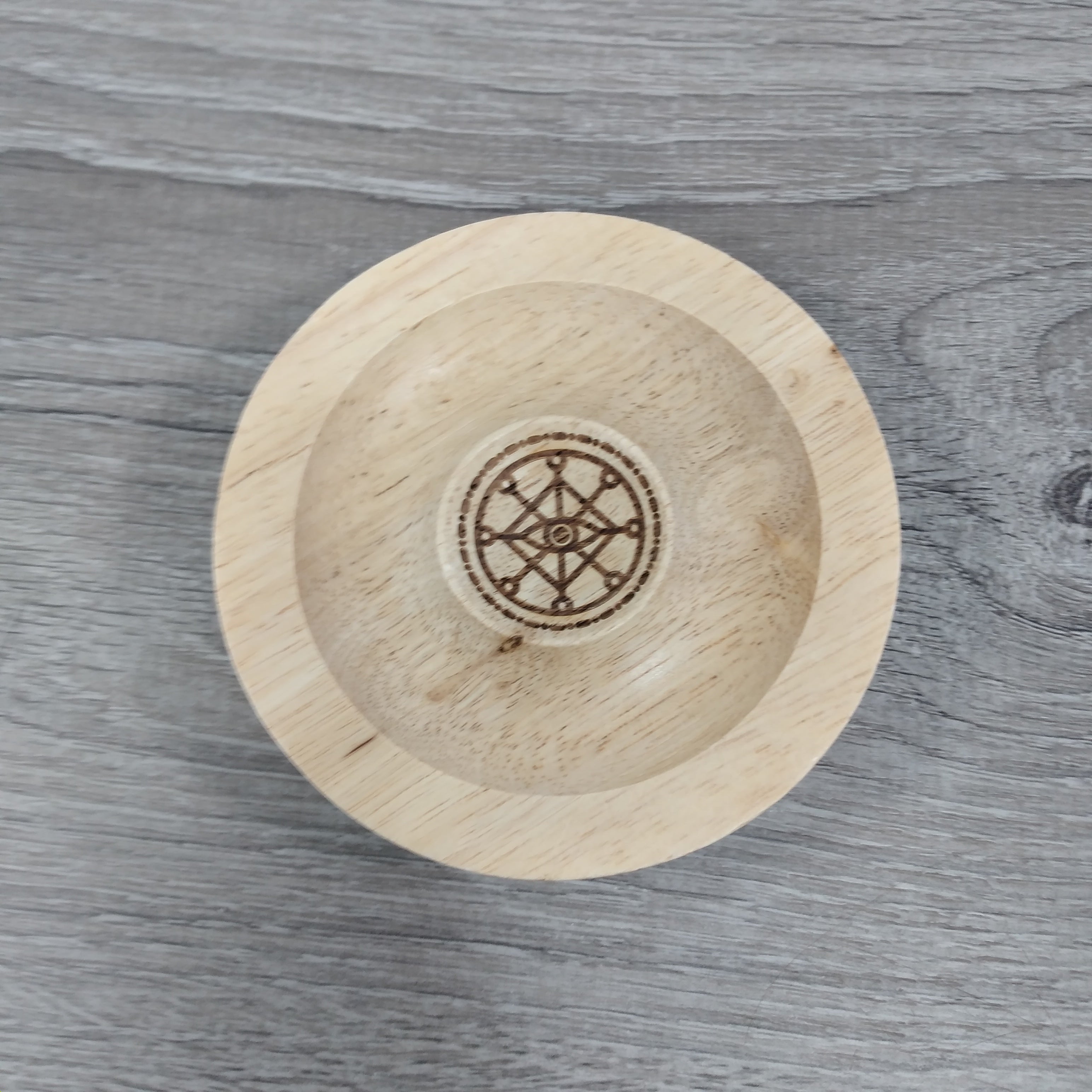 Wooden Stand for Crystals and Spheres – 4-Inch Display Base