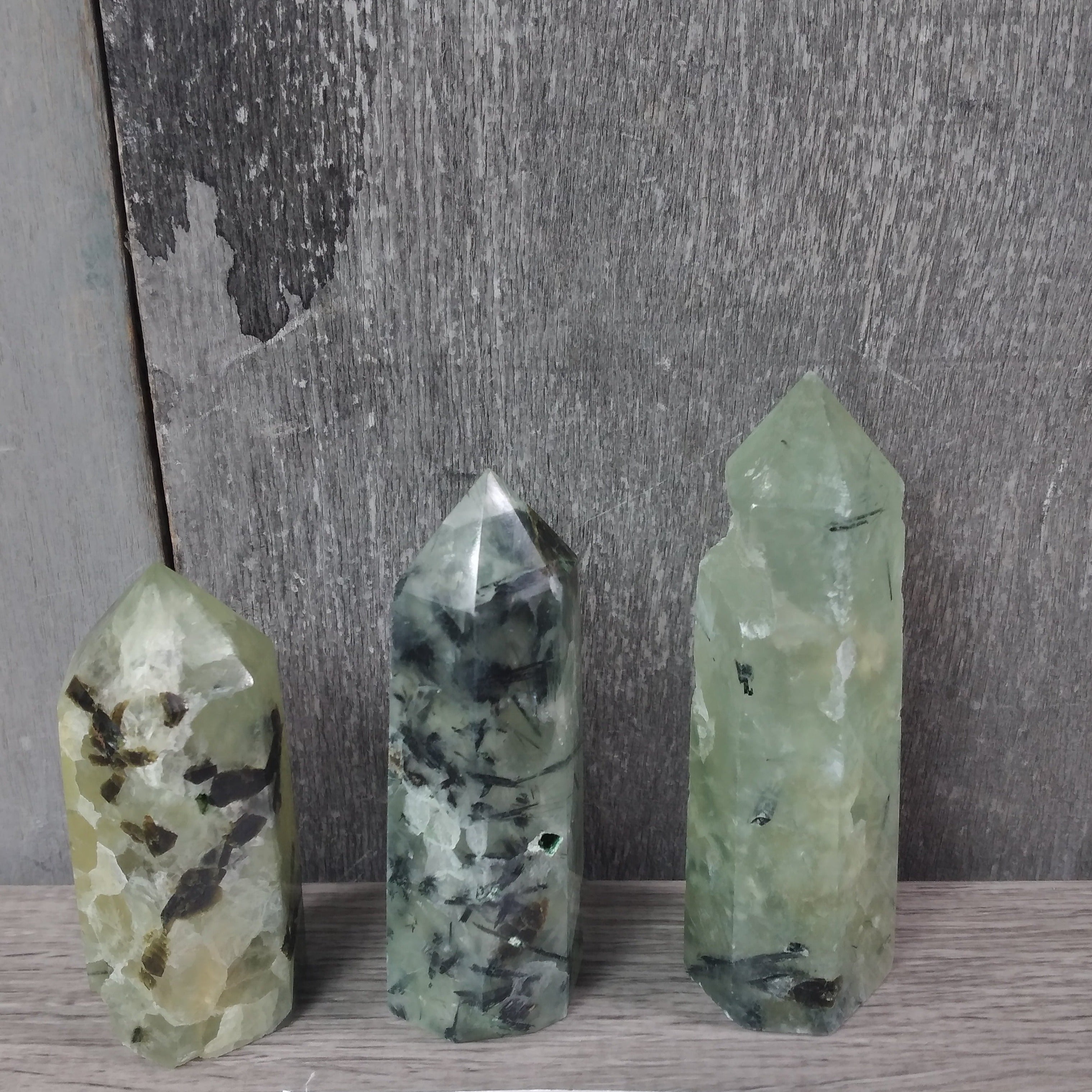 prehnite natural crystal decor