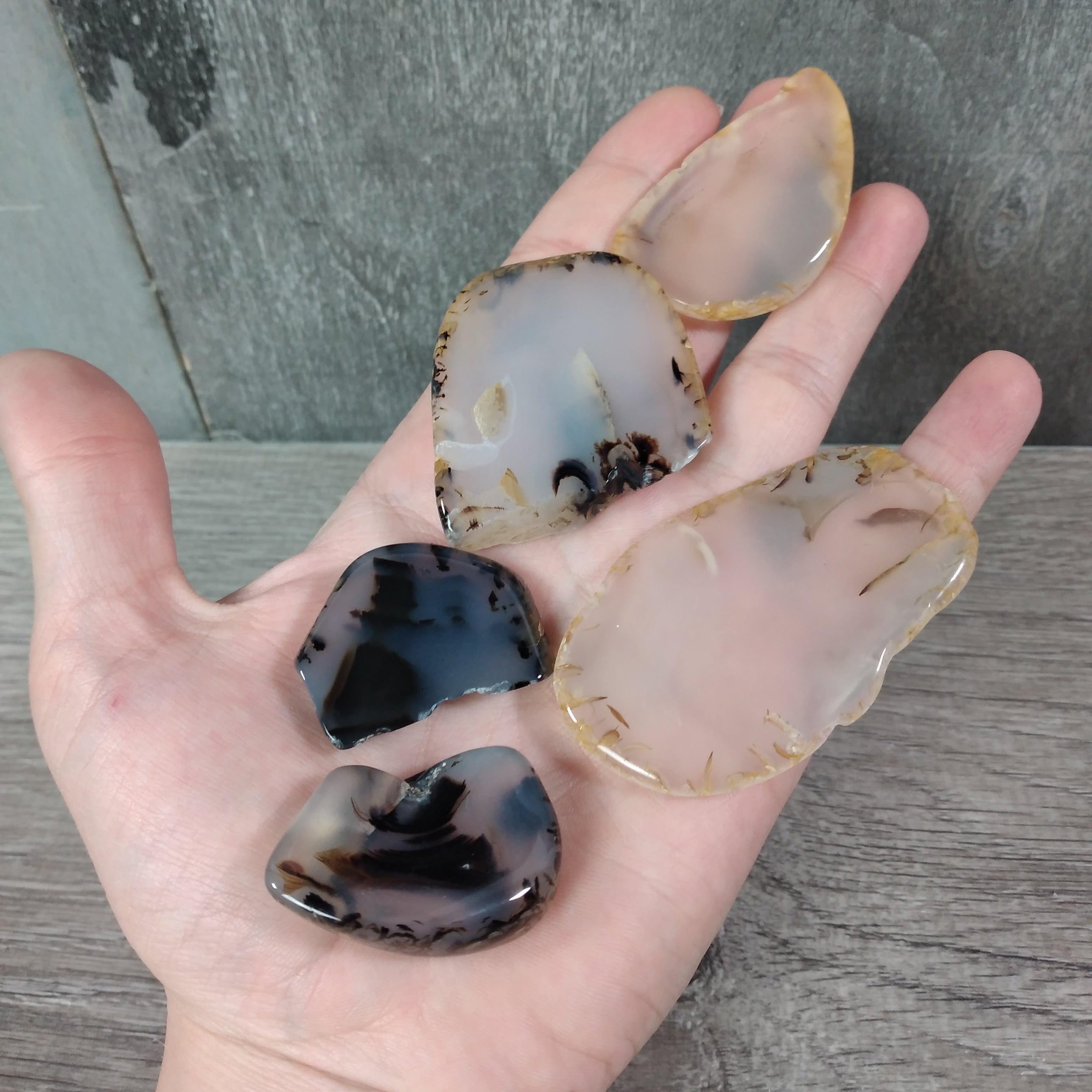 Energy work crystals wholesale Montana Moss Agate