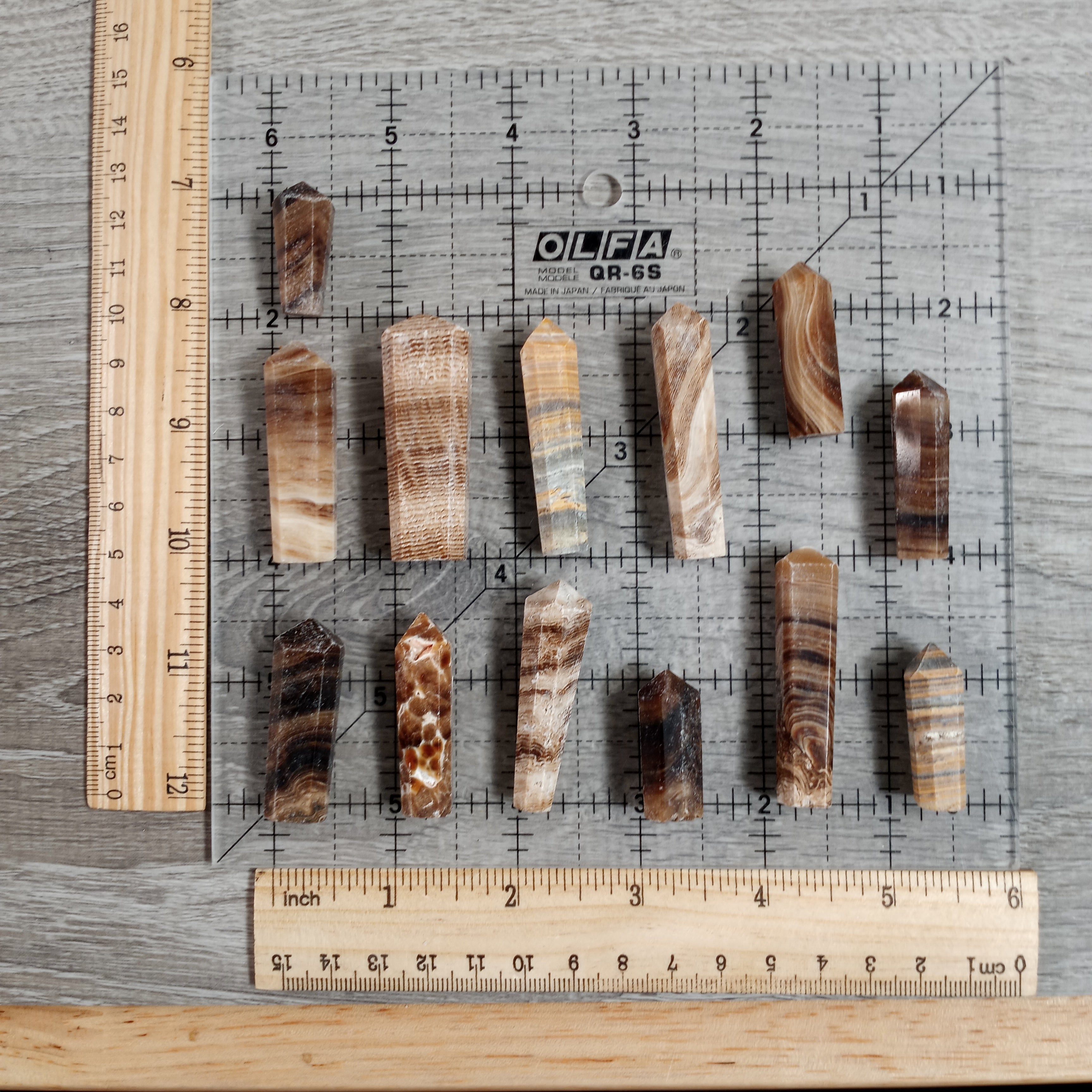 Mini obelisk crystals for metaphysical shops