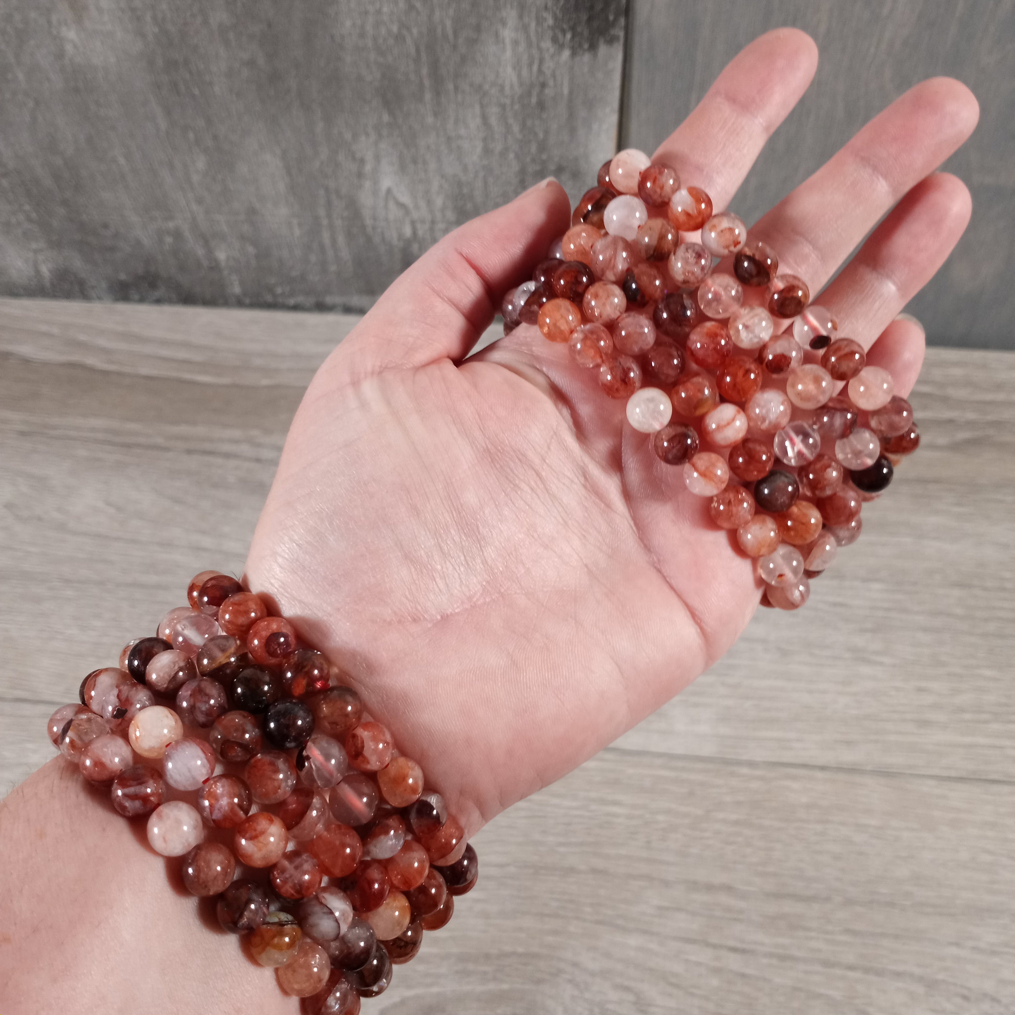 Hematoid quartz metaphysical jewelry wholesale