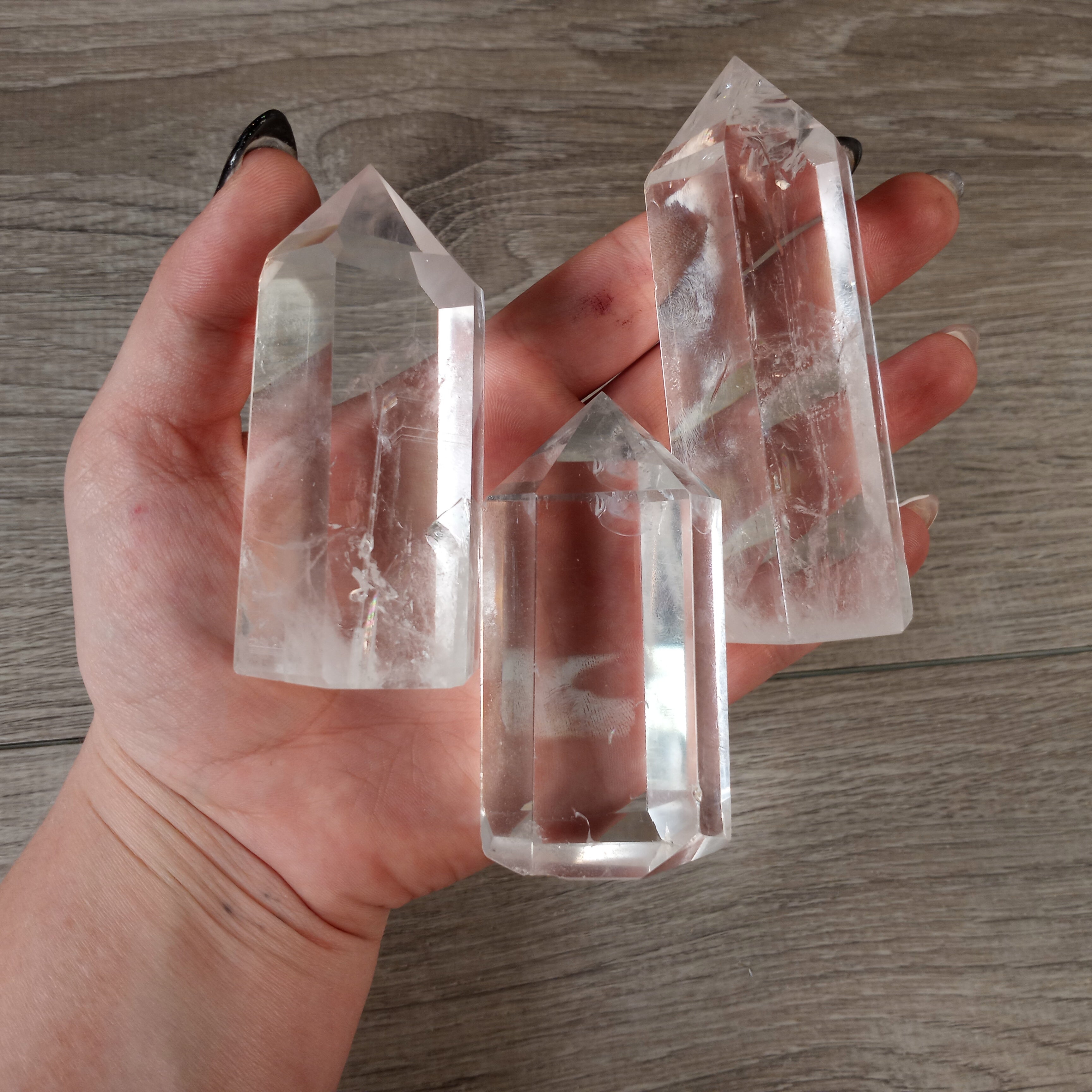 clear quartz wholesale gemstone tower crystal display