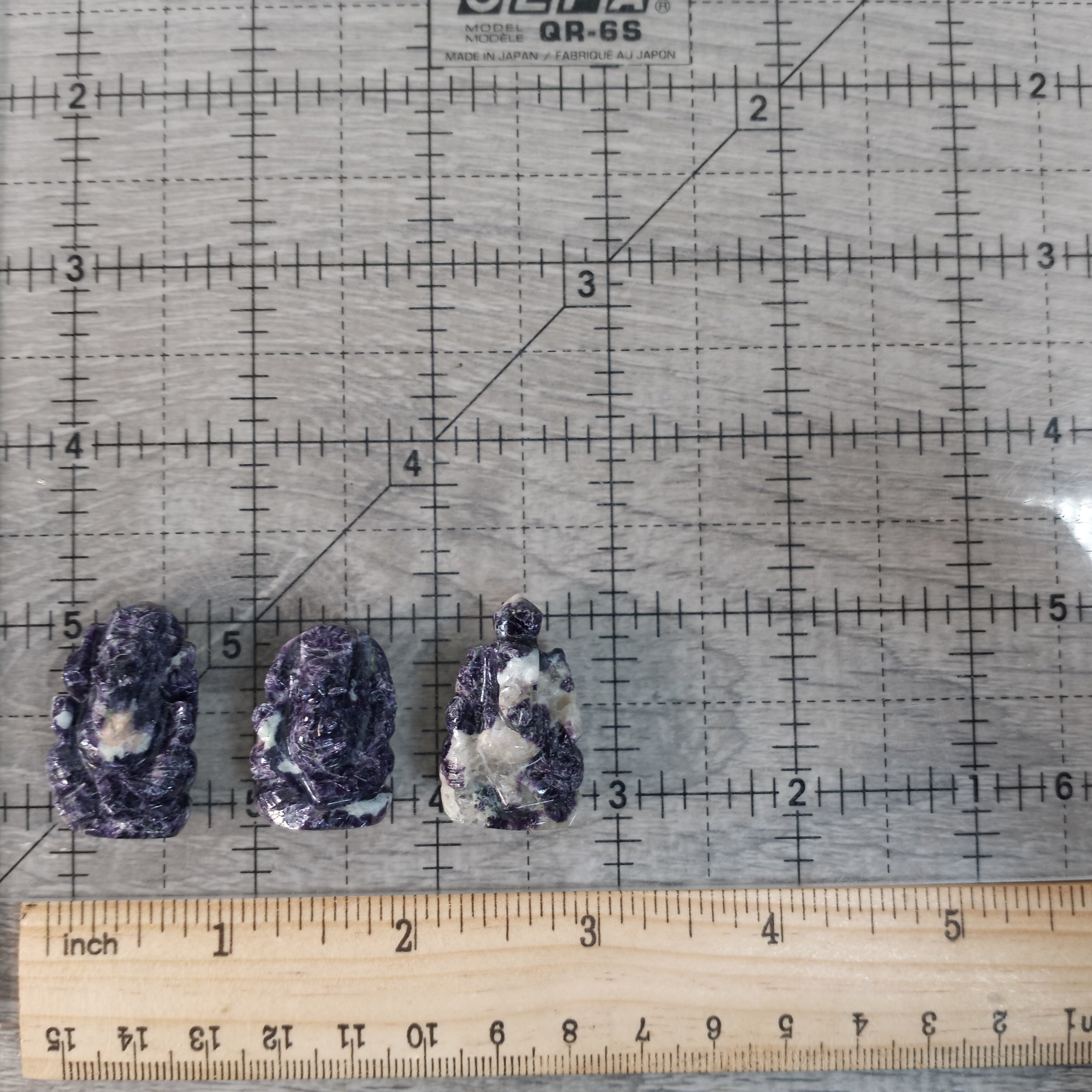 lepidolite ganesh figurines for spirital stores