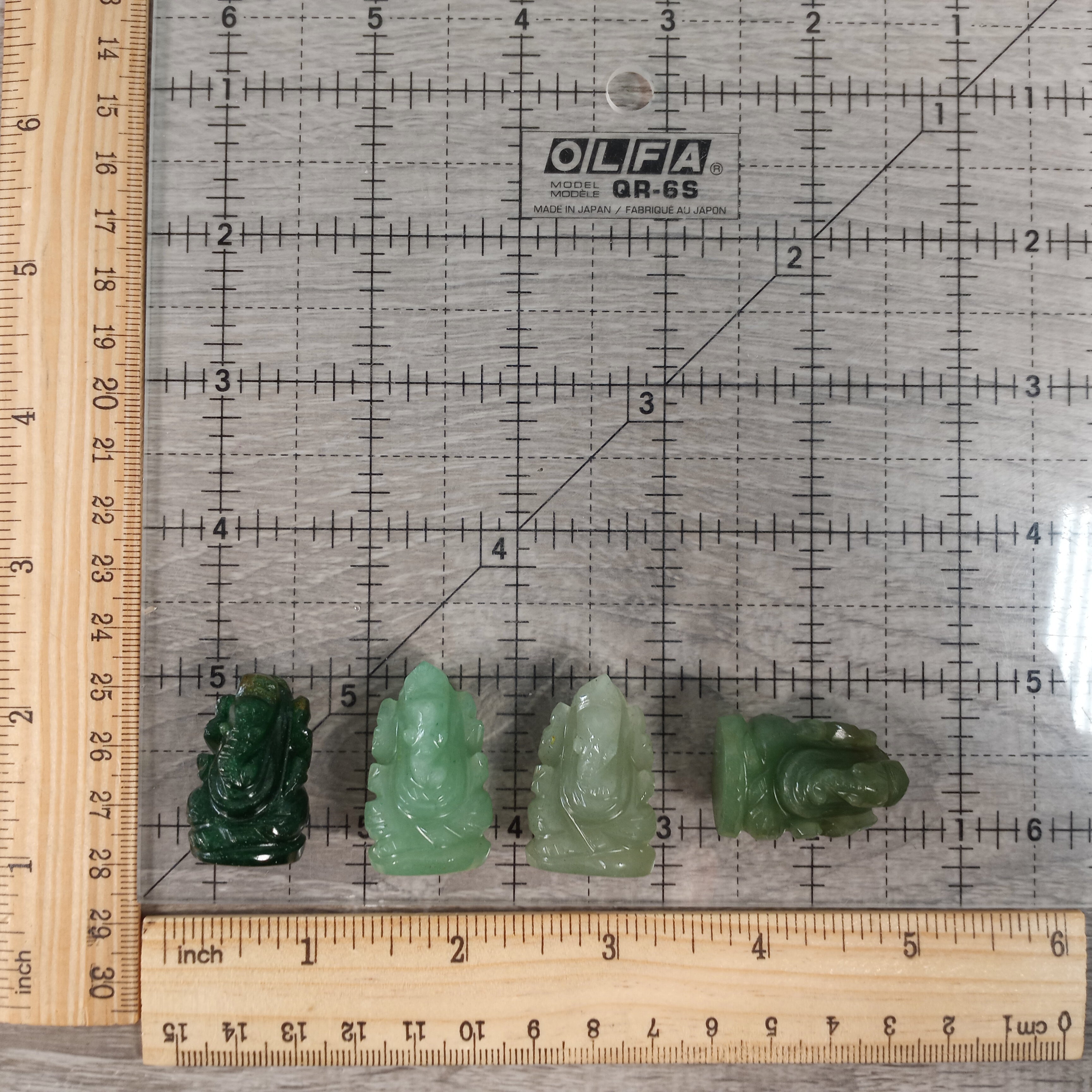 aventurine Ganesha bulk crystal figurines for resale