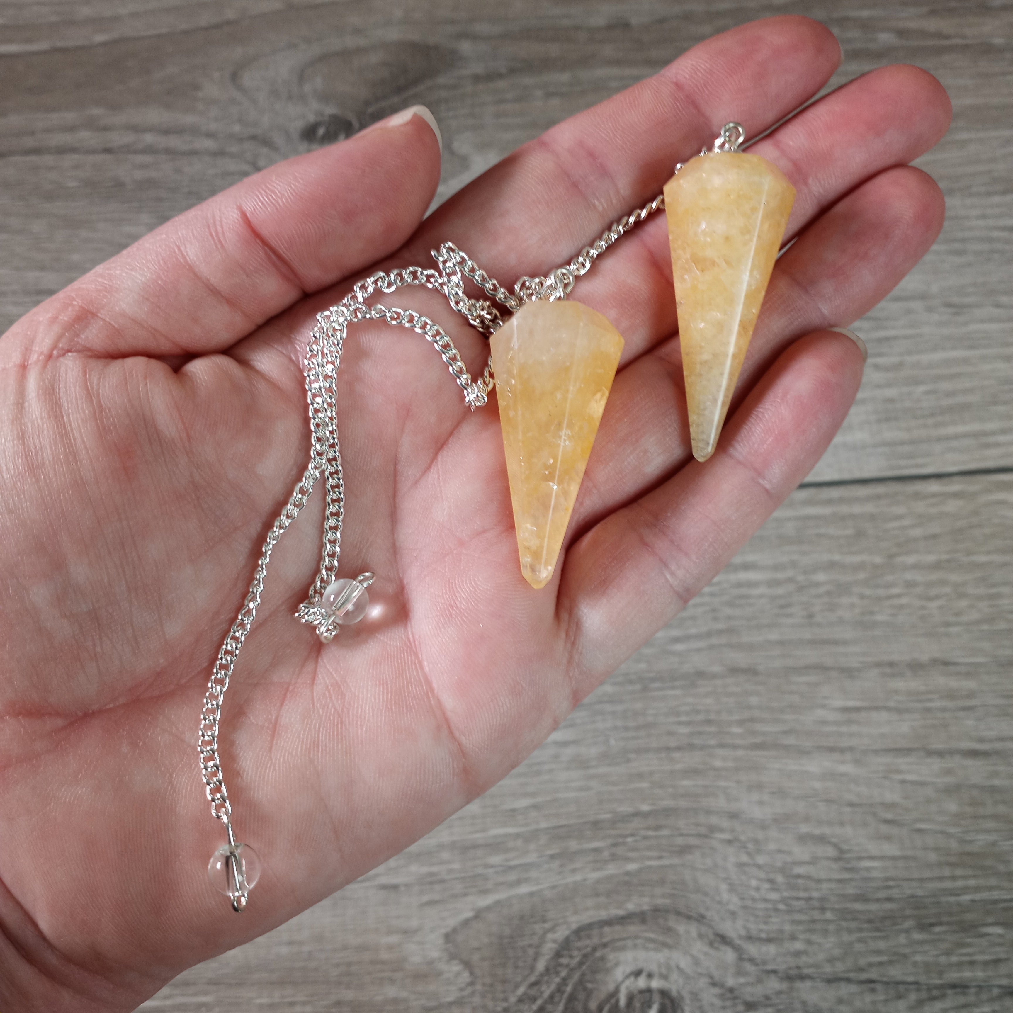 hematoid quartz pendulum reiki tools wholesale