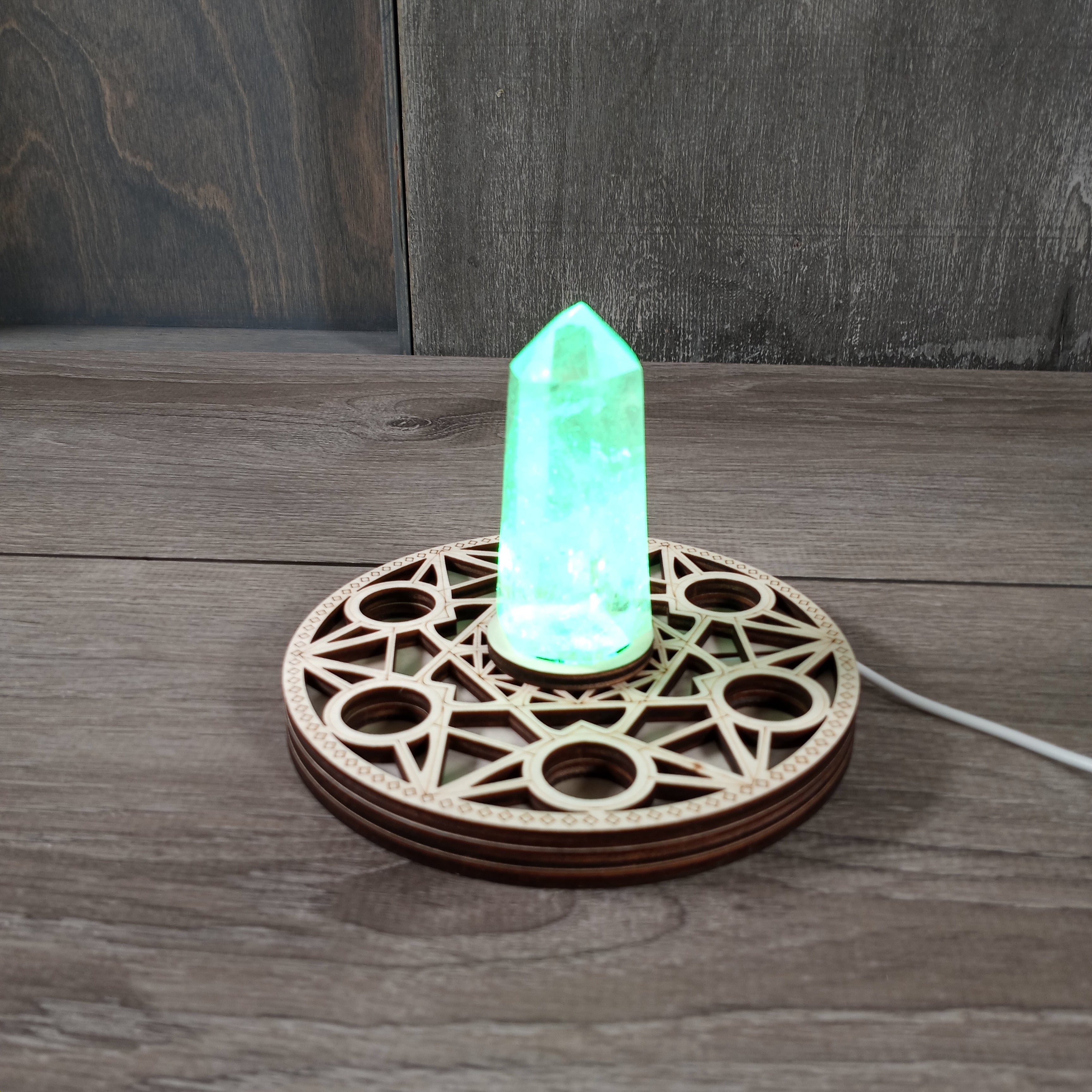 crystal showcase lighting for retailers