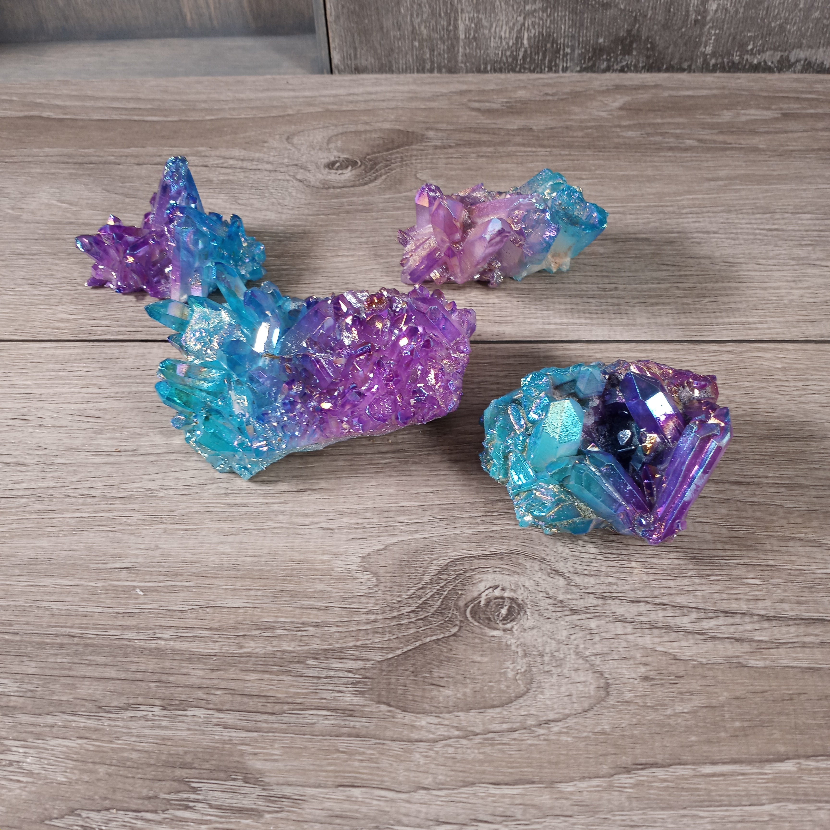 Bulk Quartz Color Clusters – 2 lb Wholesale Lot | Clusters for Resale, Healing & Display
