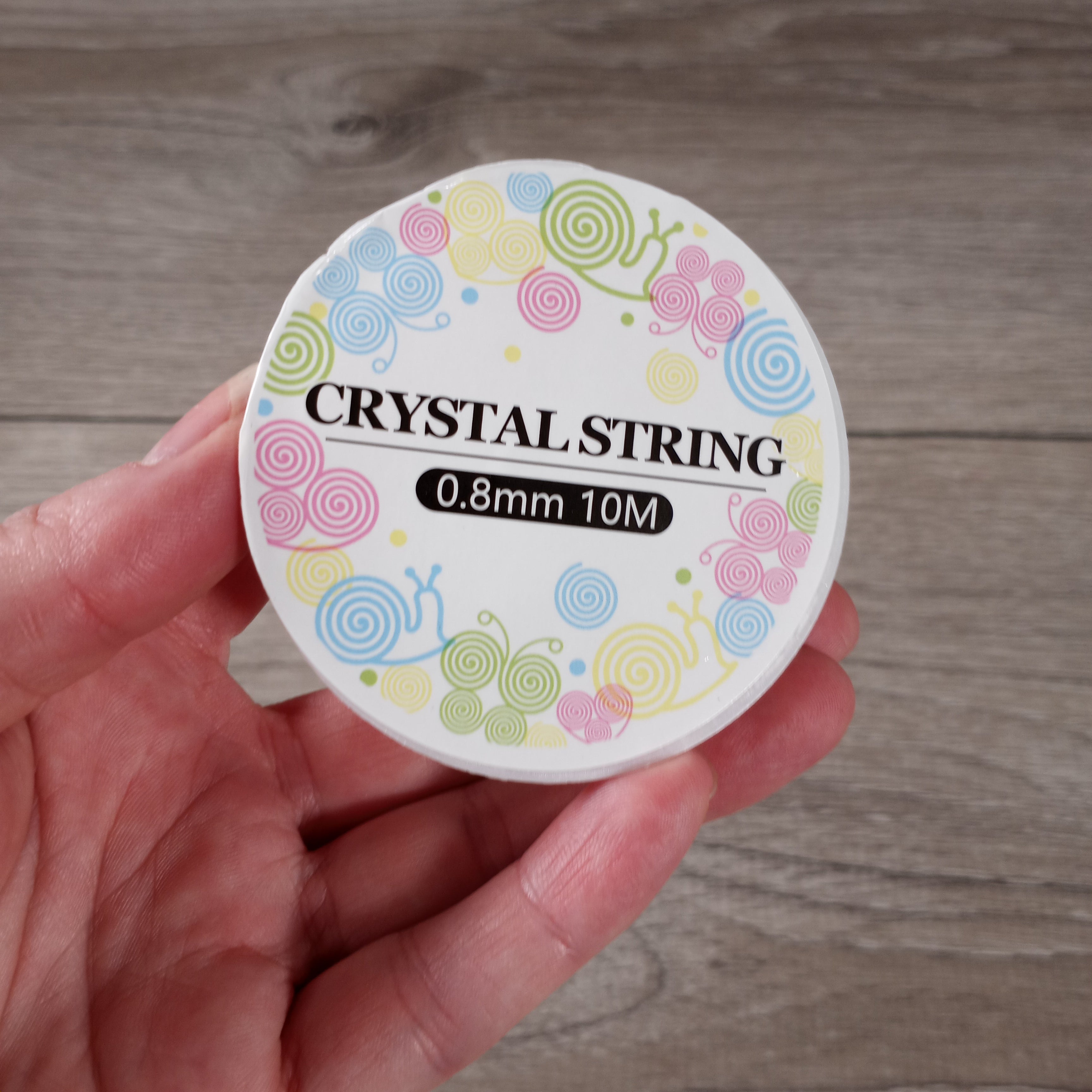 transparent elastic jewelry cord for beading