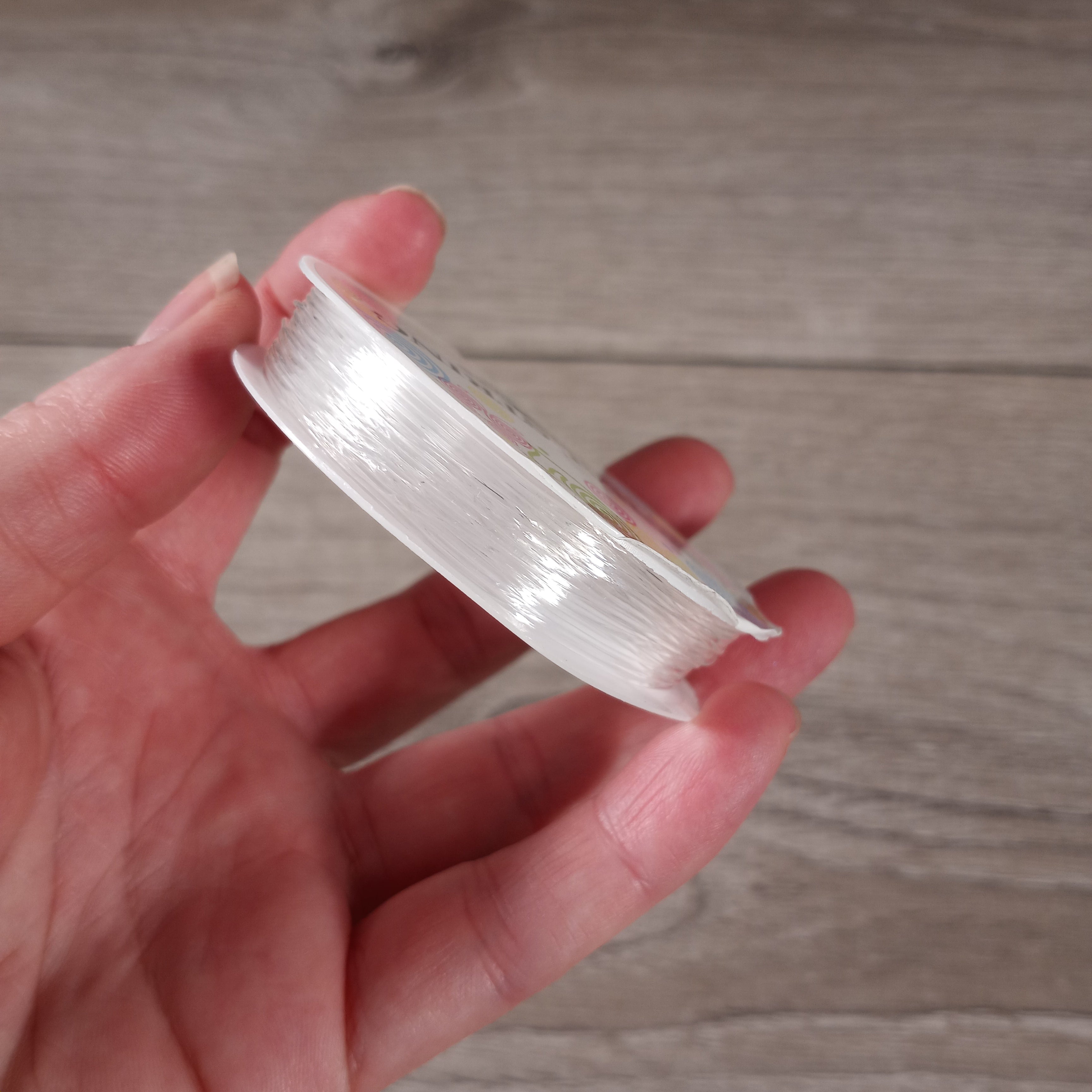 clear elastic cord roll for crystal bracelets