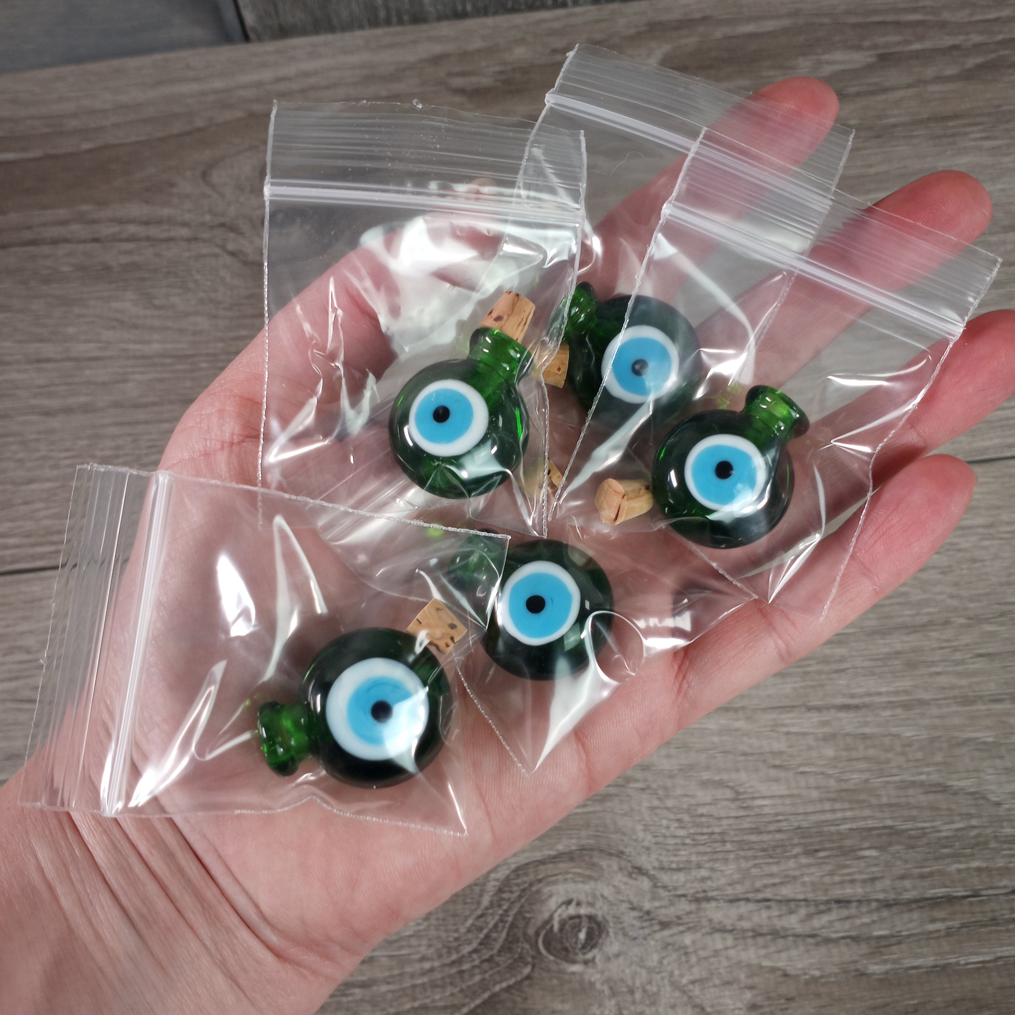Evil Eye Protection Stash Bottle – Hidden Compartment