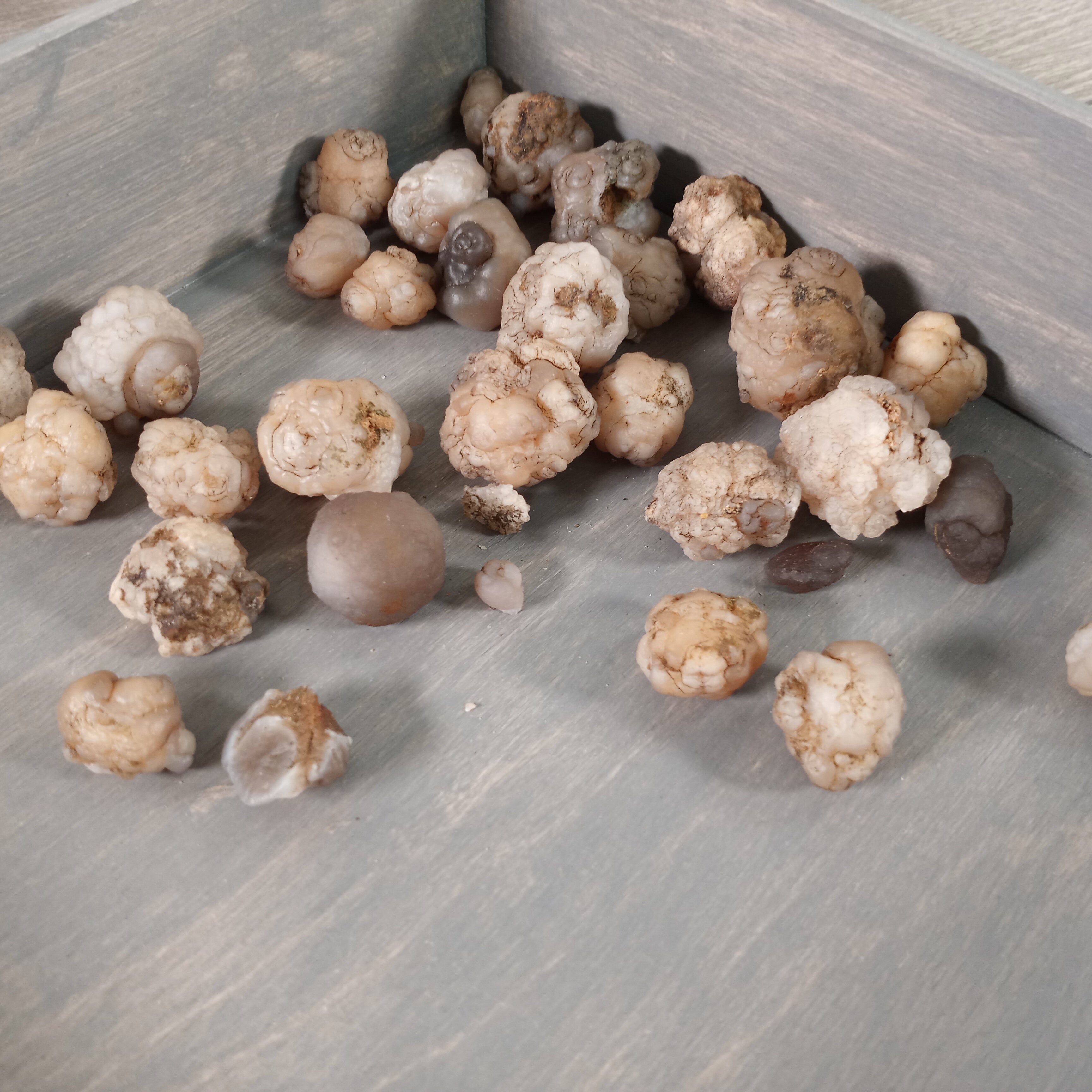 Assorted Gobi Desert Agate crystals for wholesale resale