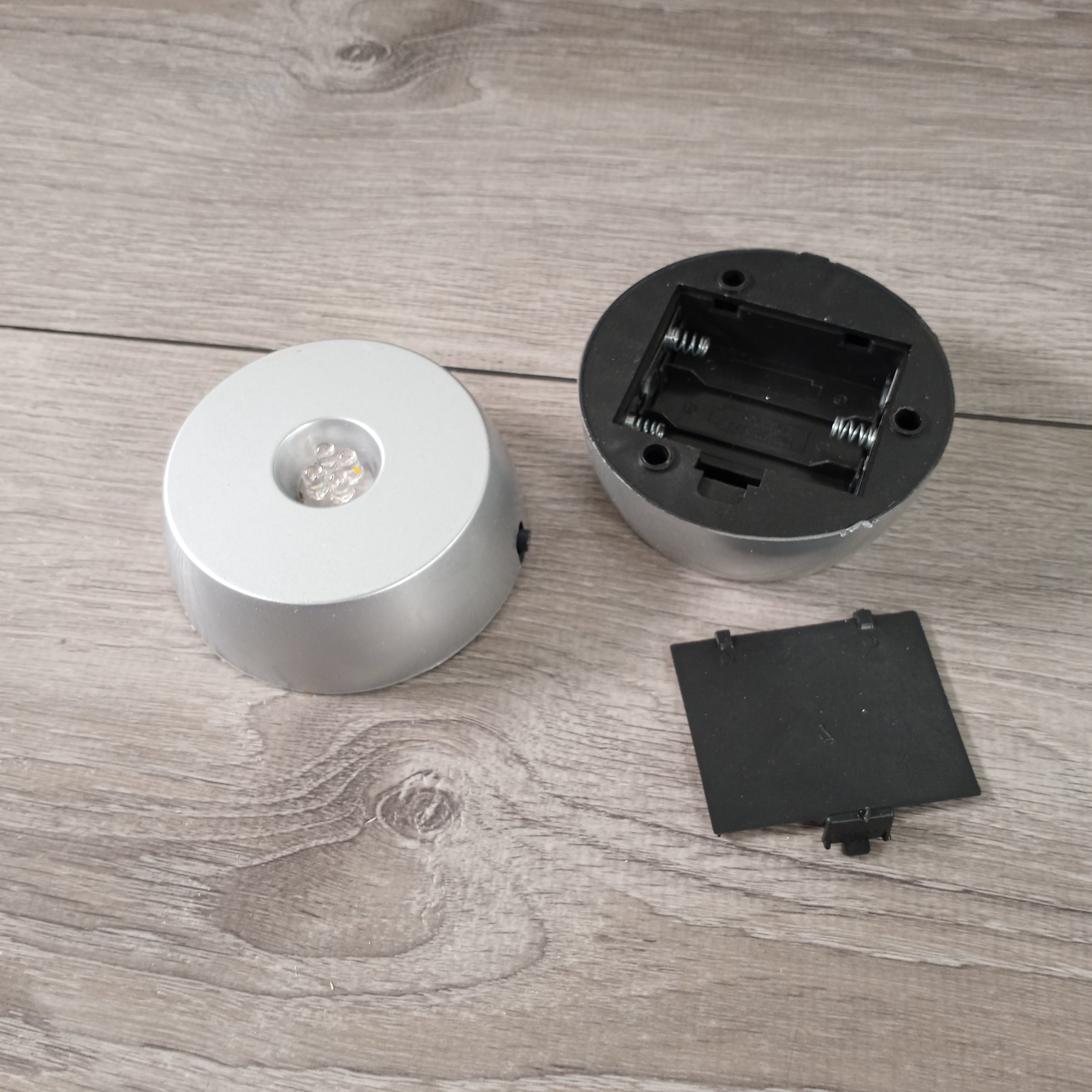 LED Light Stand with 3 Color Modes for Crystals and Displays