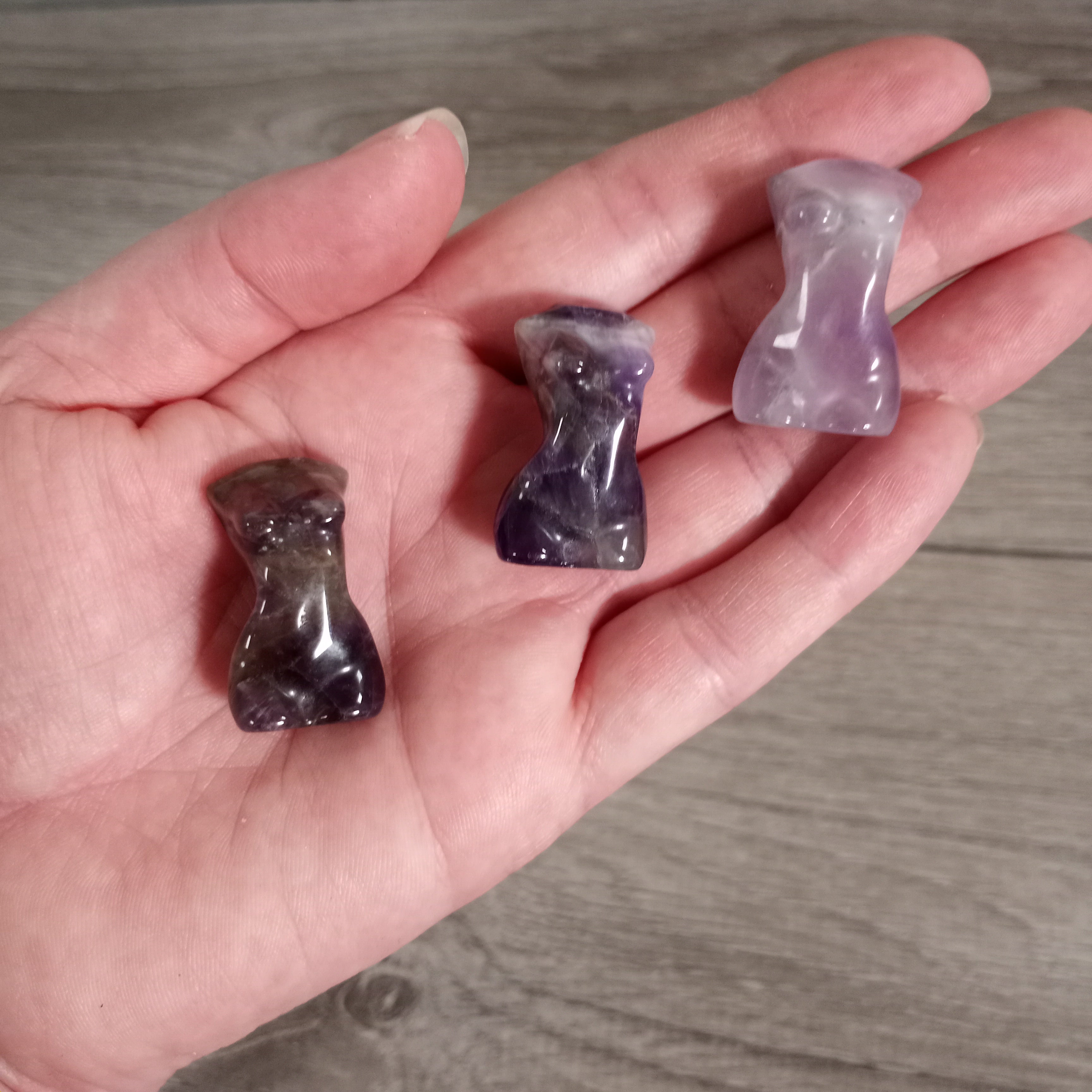 amethyst goddess carving for spiritual shops