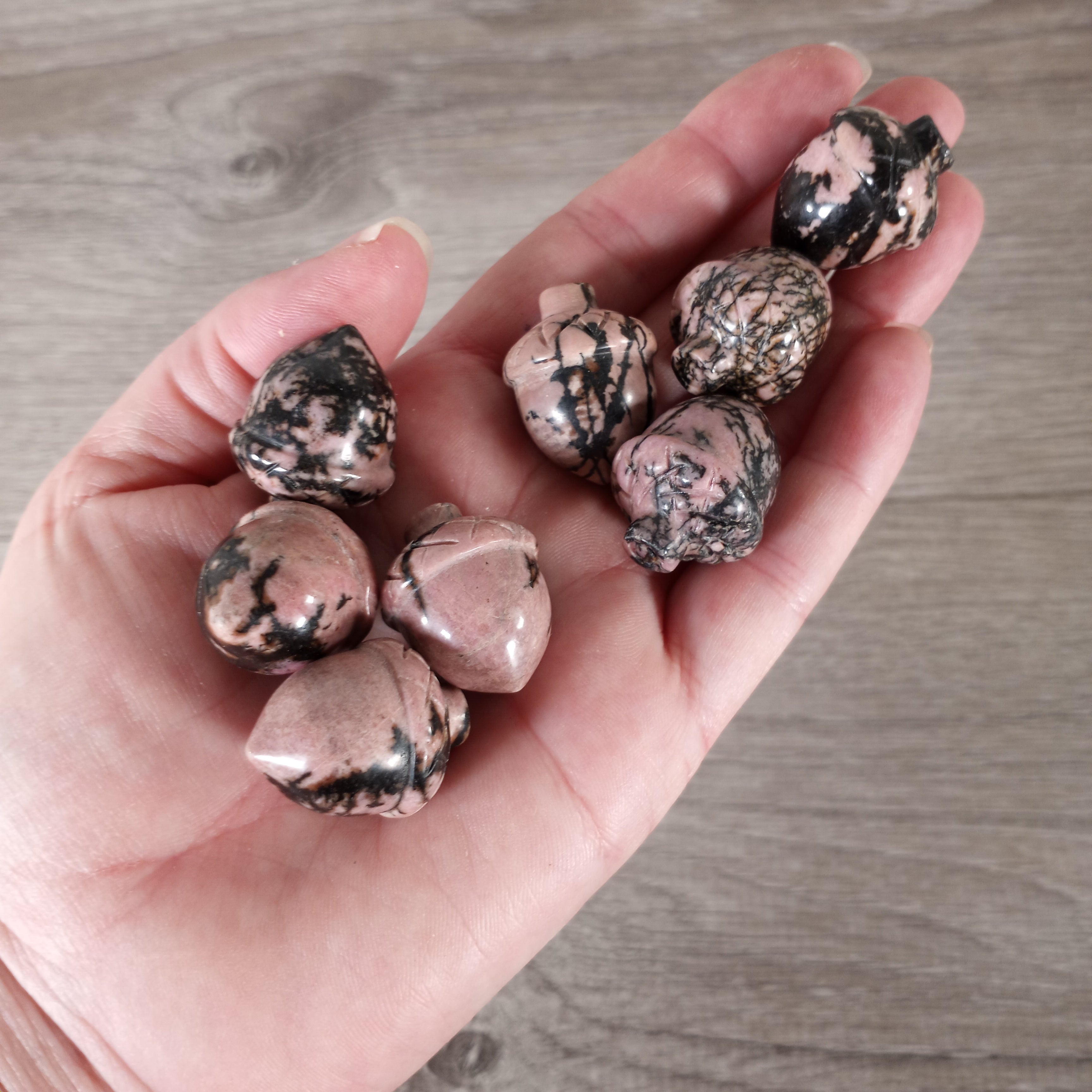 rhodonite wholesale crystal carvings for resale