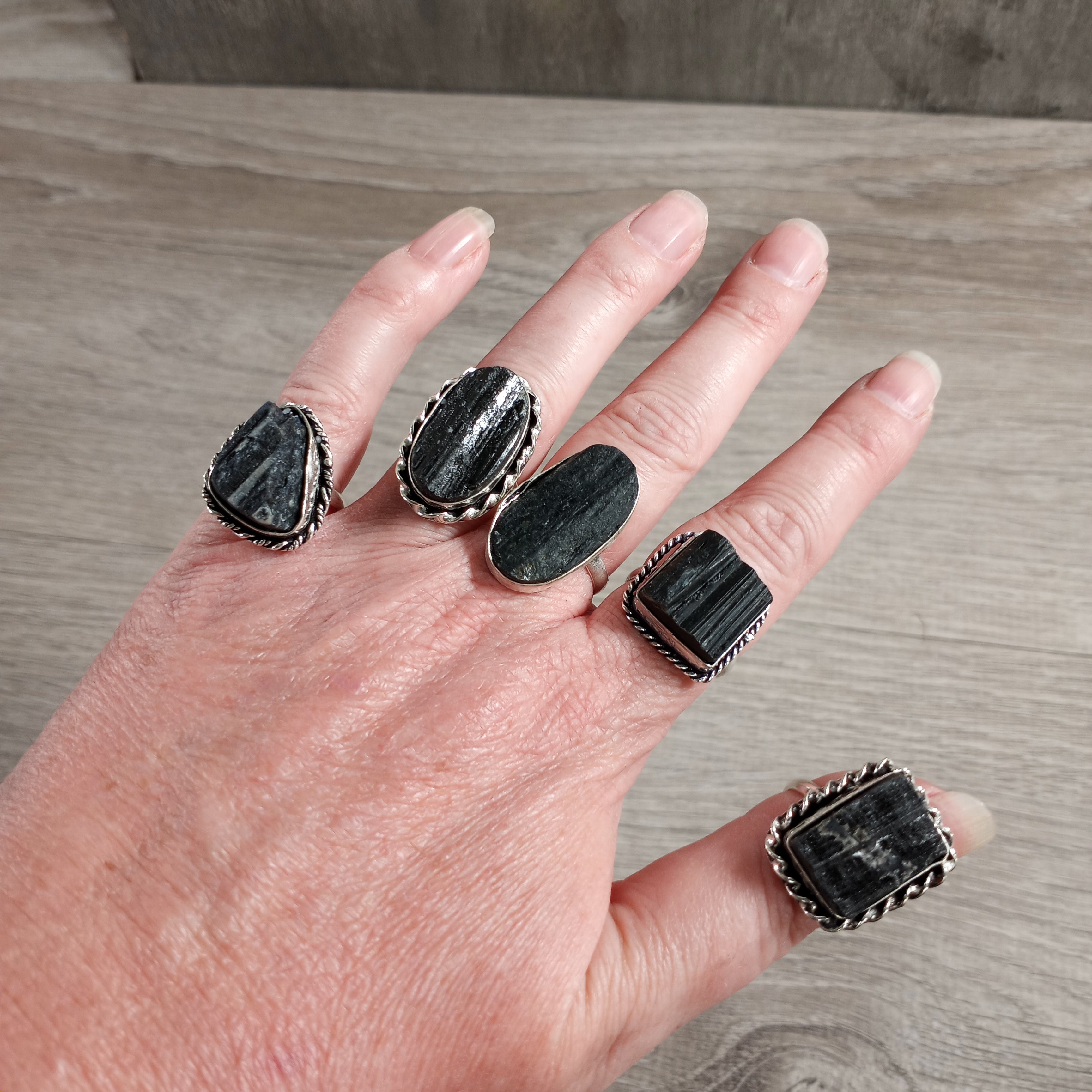 Black Tourmaline inexpensive metaphysical shop jewelry