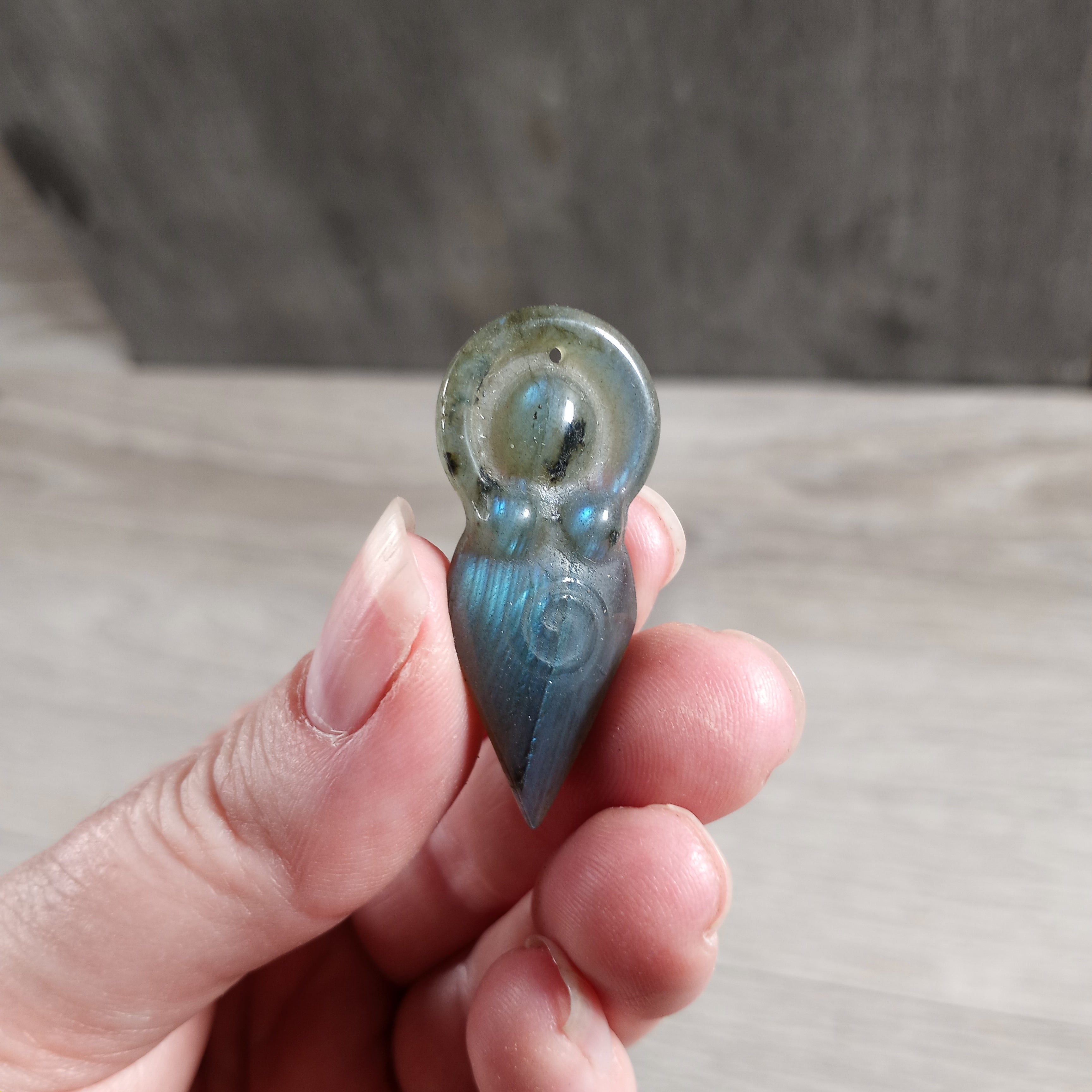 Labradorite crystal Goddess figurine perfect for gift shops and boutiques