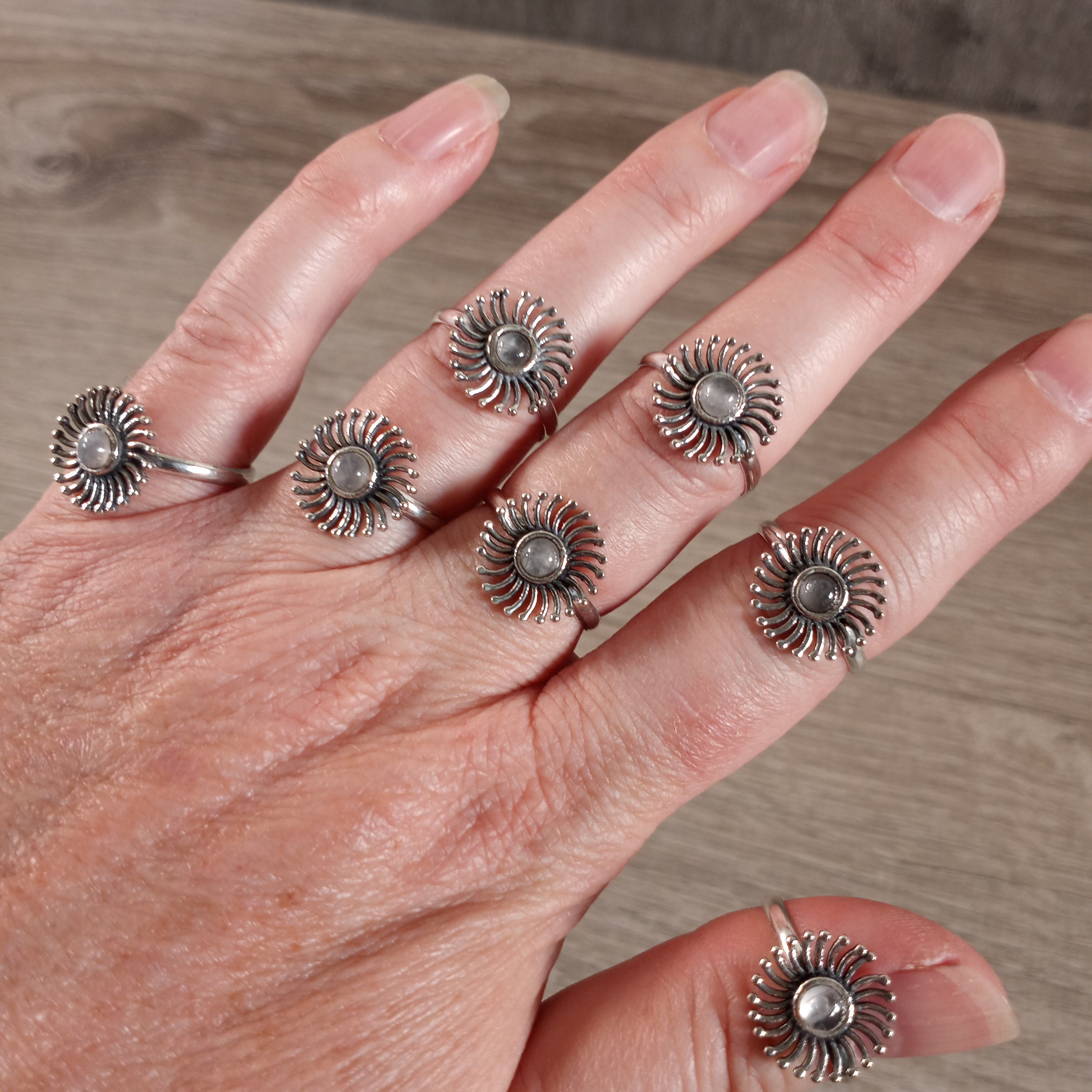 labradorite affordable gemstone ring bulk