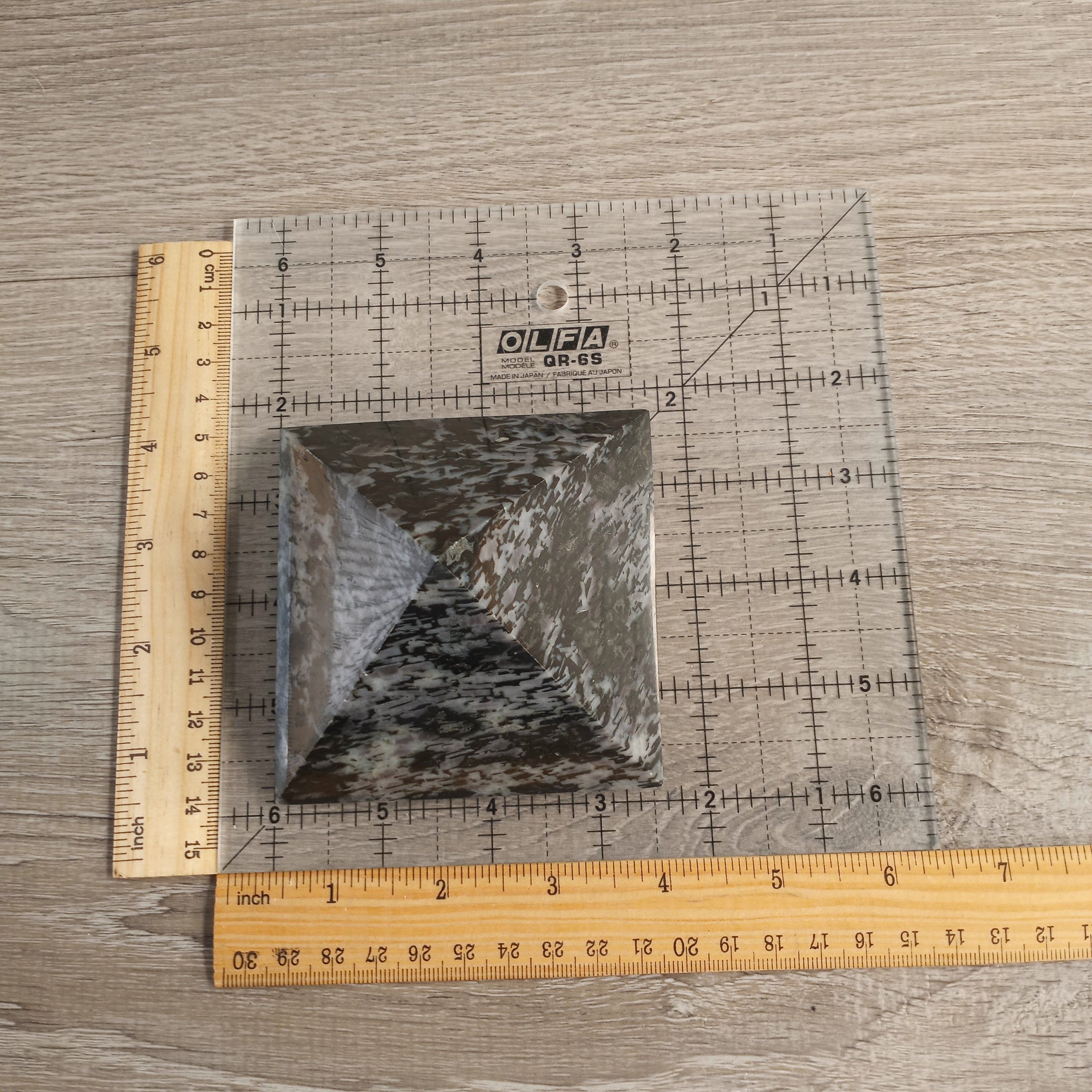 Mystic Merlinite polished gemstone pyramids bulk