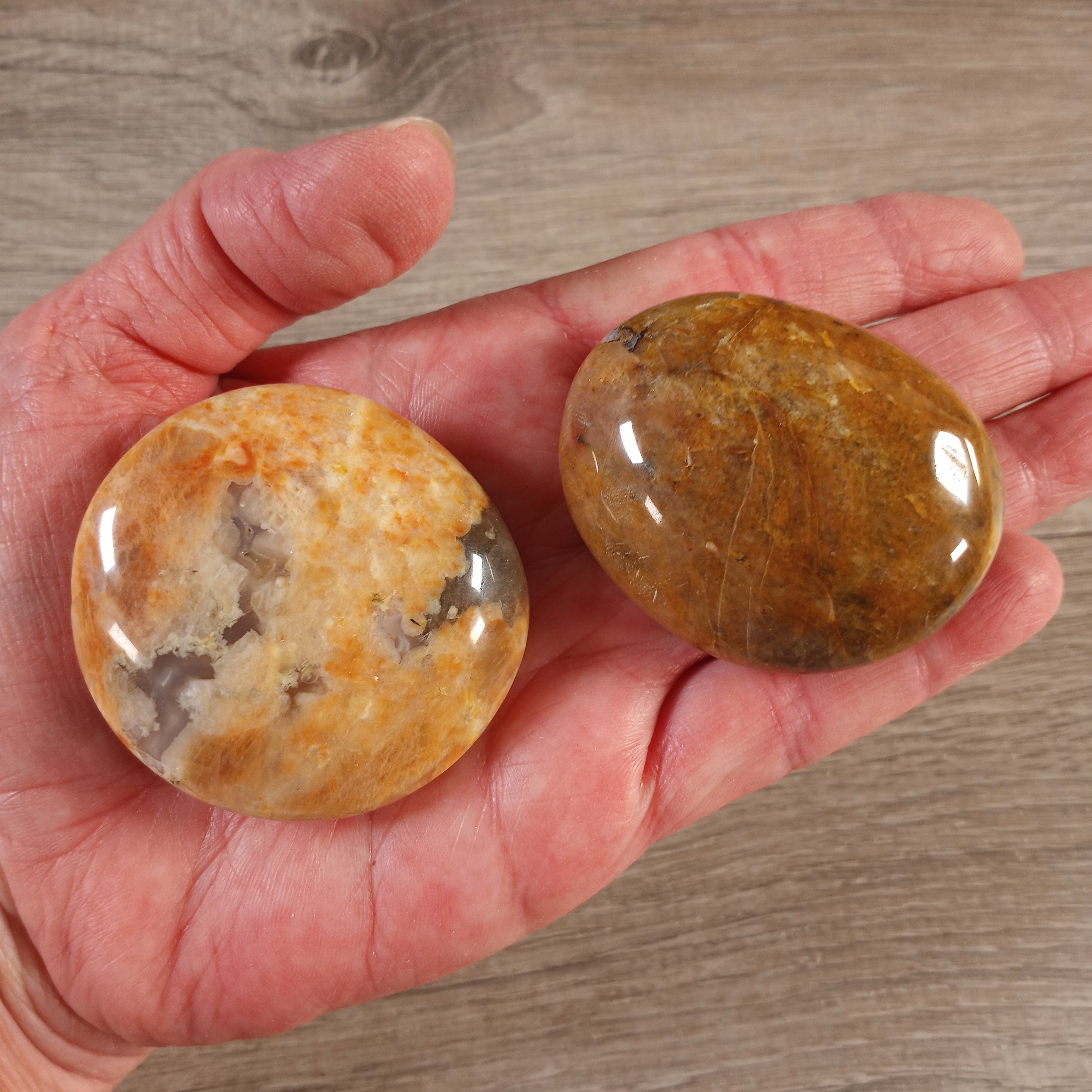 Moonstone Crystal Palm Stones for Bulk Buyers