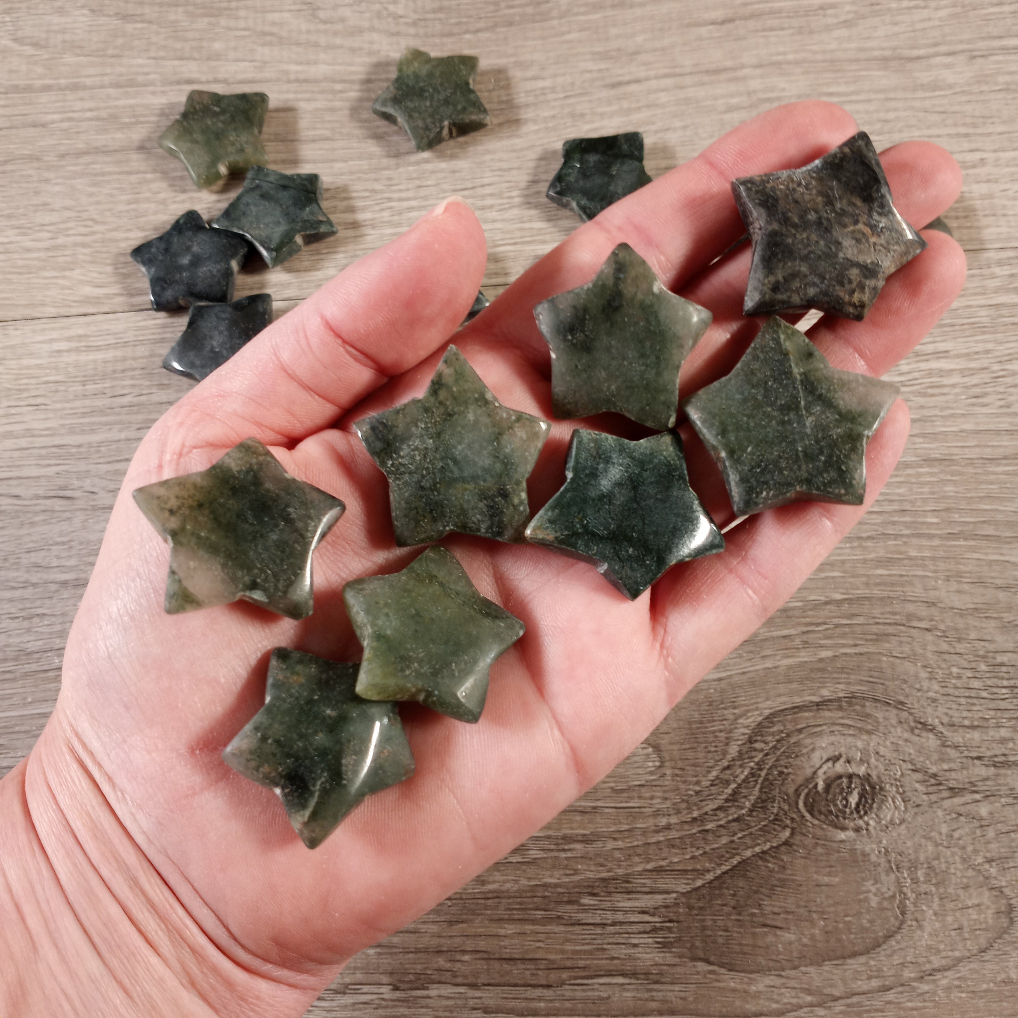 nephrite jade stars, metaphysical supplies wholesale