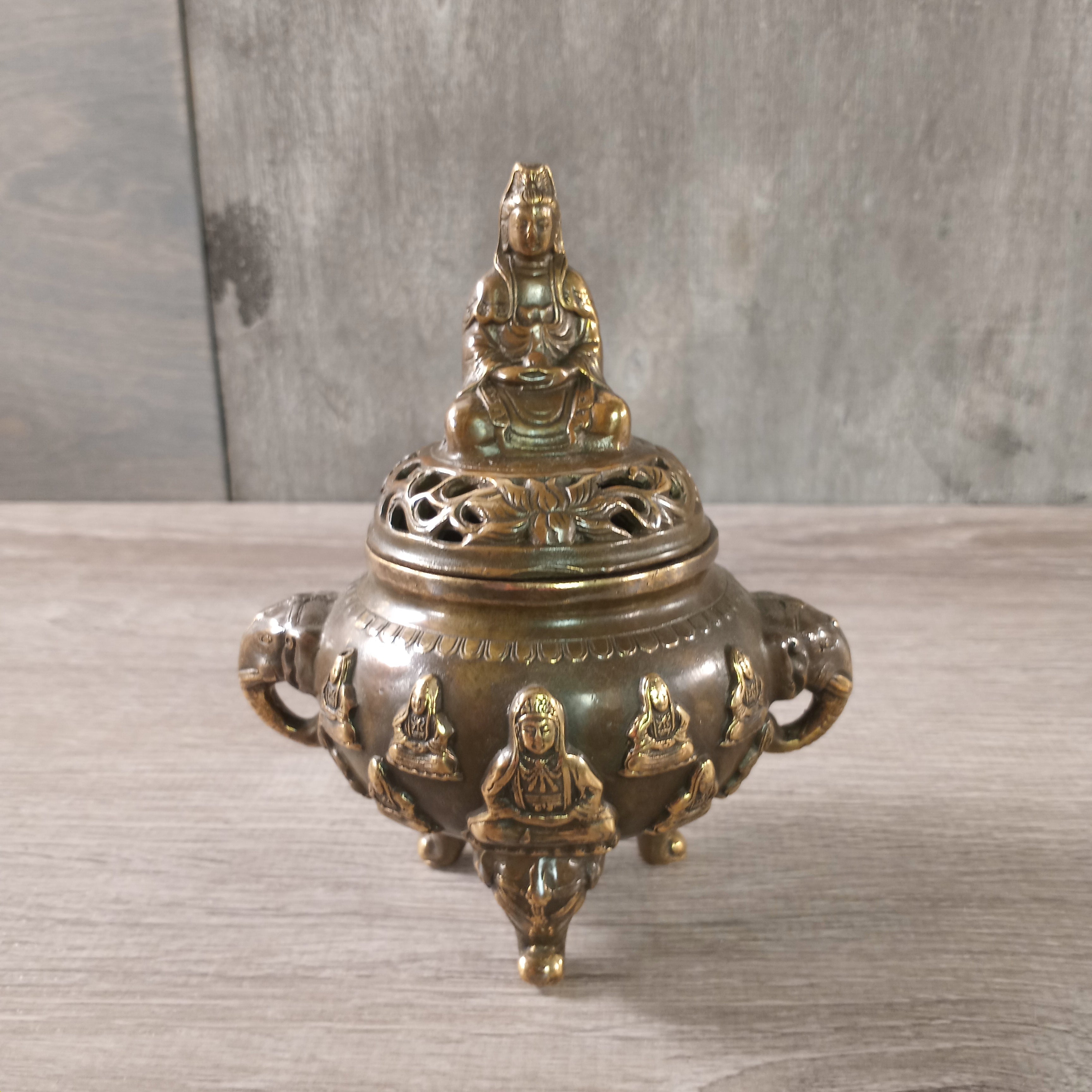 Metal Incense Burner for Cone and Stick – Spiritual Shops