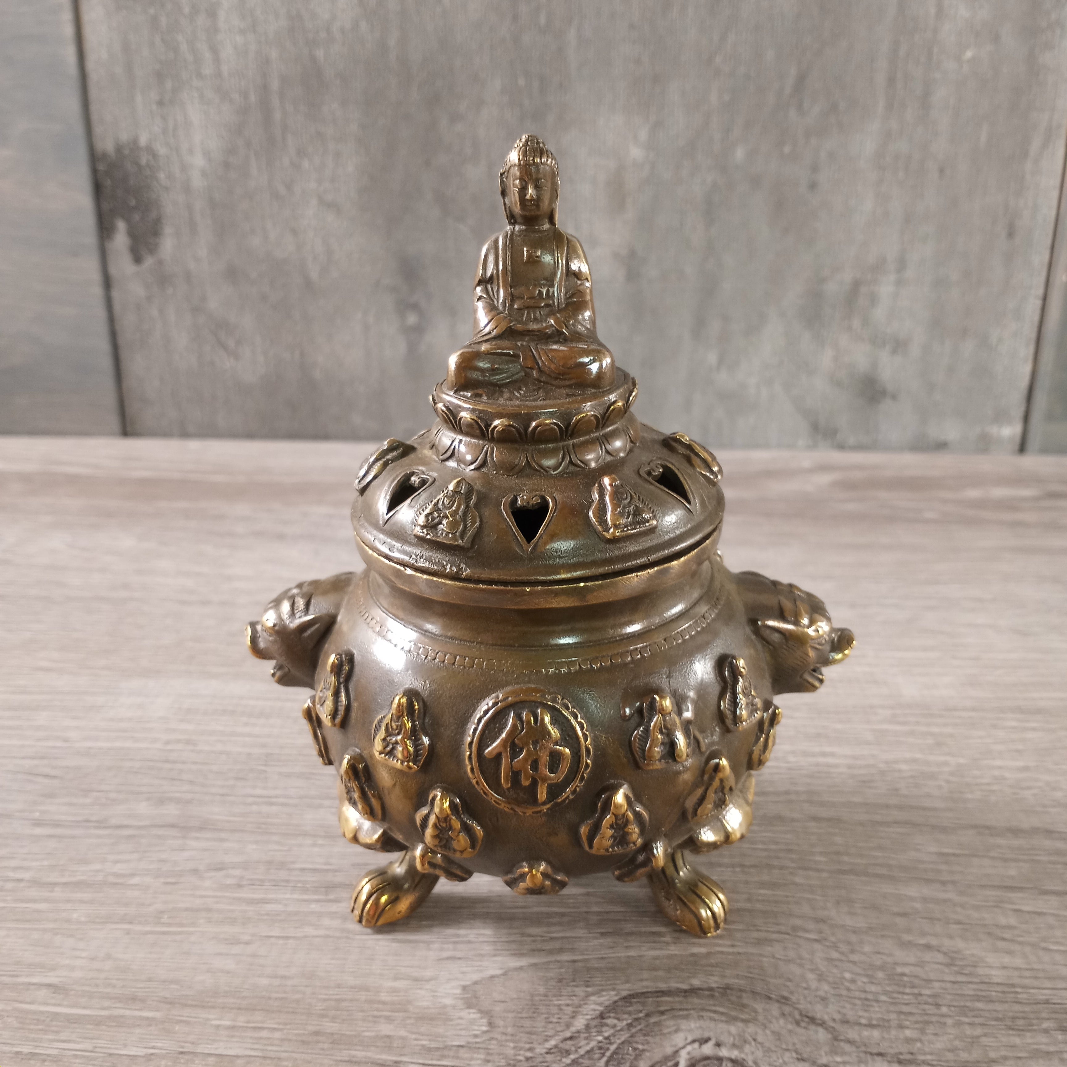 Metal Incense Burner for Cone and Stick – Spiritual Shops