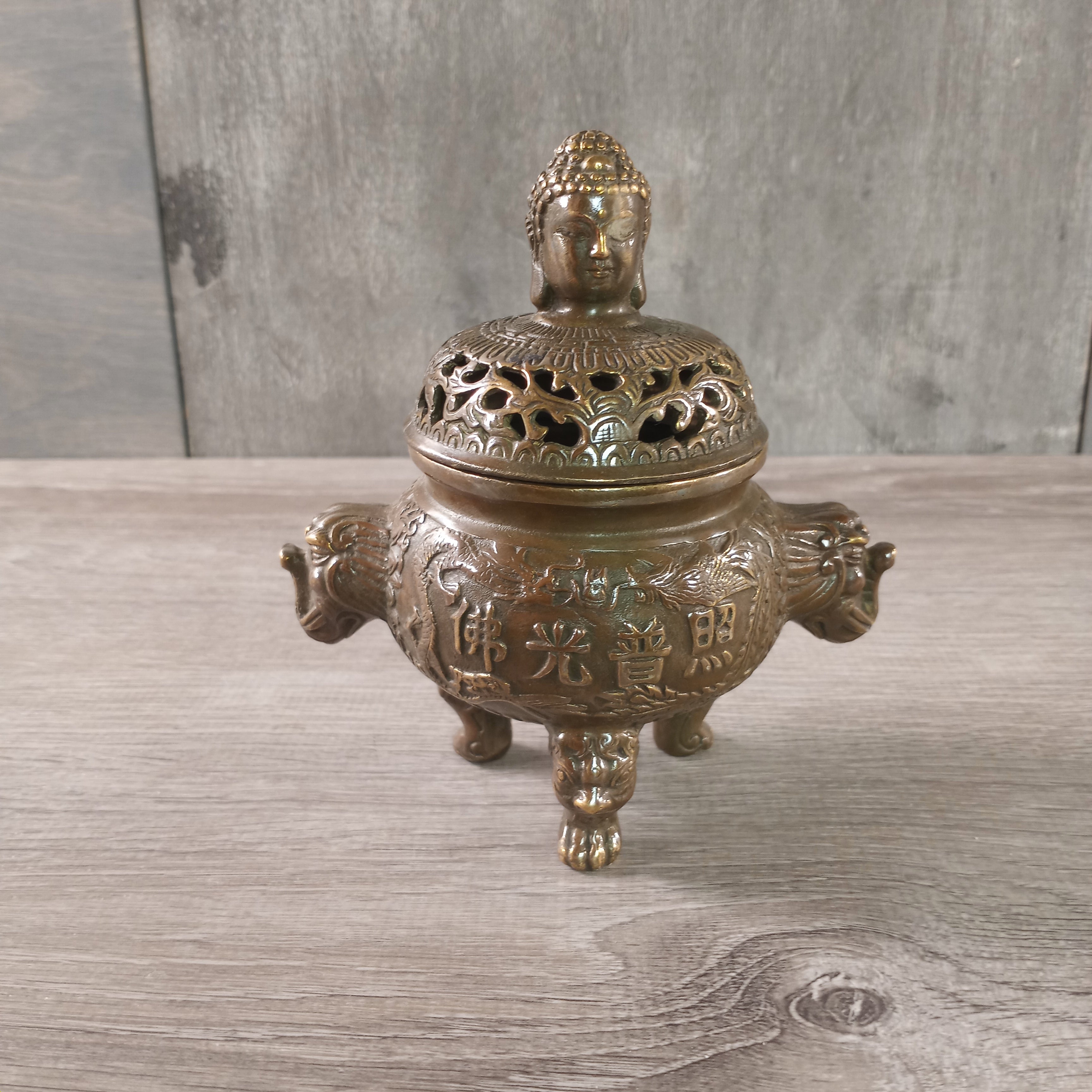 Metal Incense Burner for Cone and Stick – Spiritual Shops