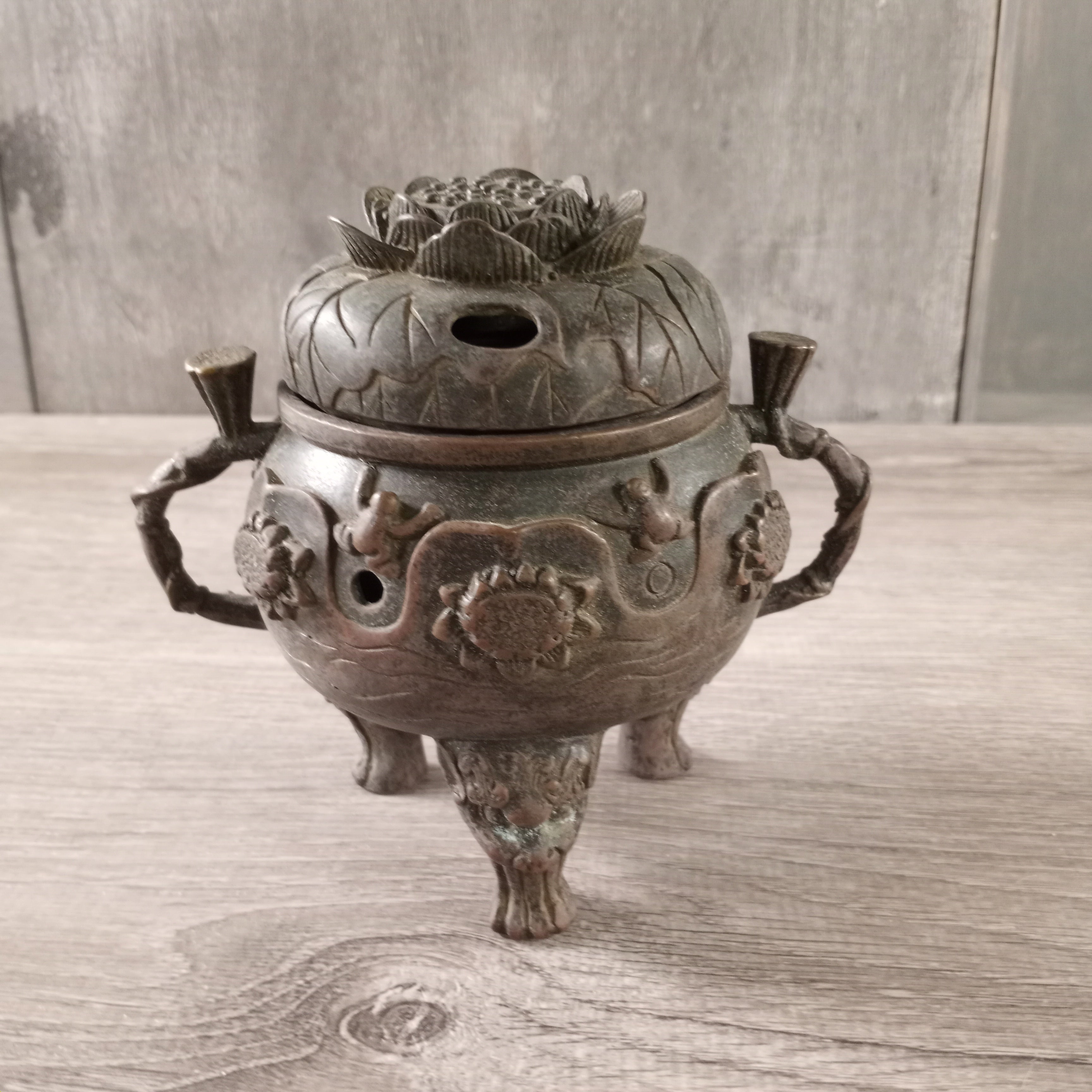 Metal Incense Burner for Cone and Stick – Spiritual Shops