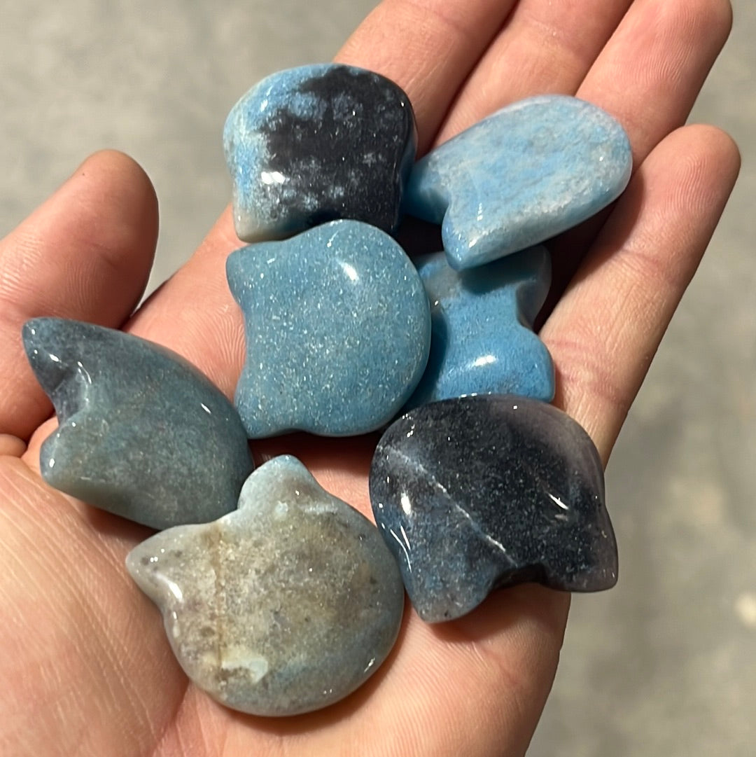 trollite crystal cat face carvings for retail shops