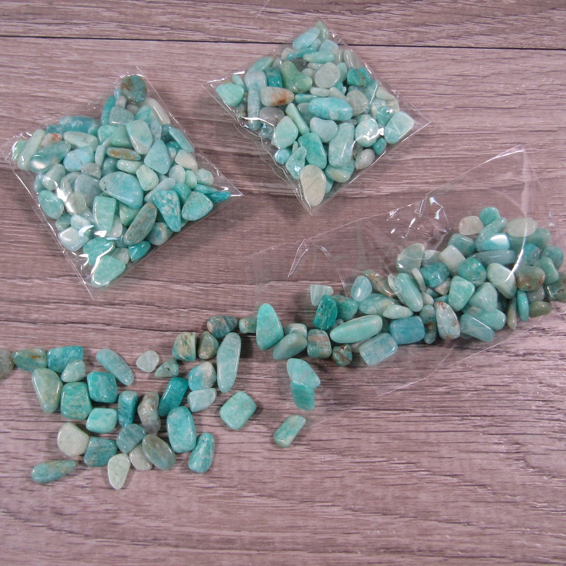 amazonite mini gemstones