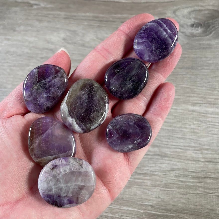 Bulk Gemstone Oval Flat Disks for Crystal Shops, Reiki, Chakra & Metaphysical Retail