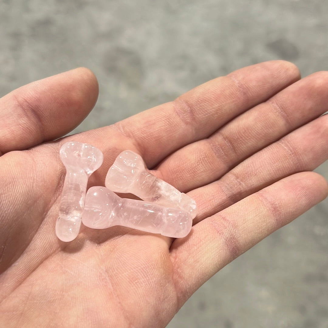 Crystal Phallic Figurine – Small Carved Gemstone Statue