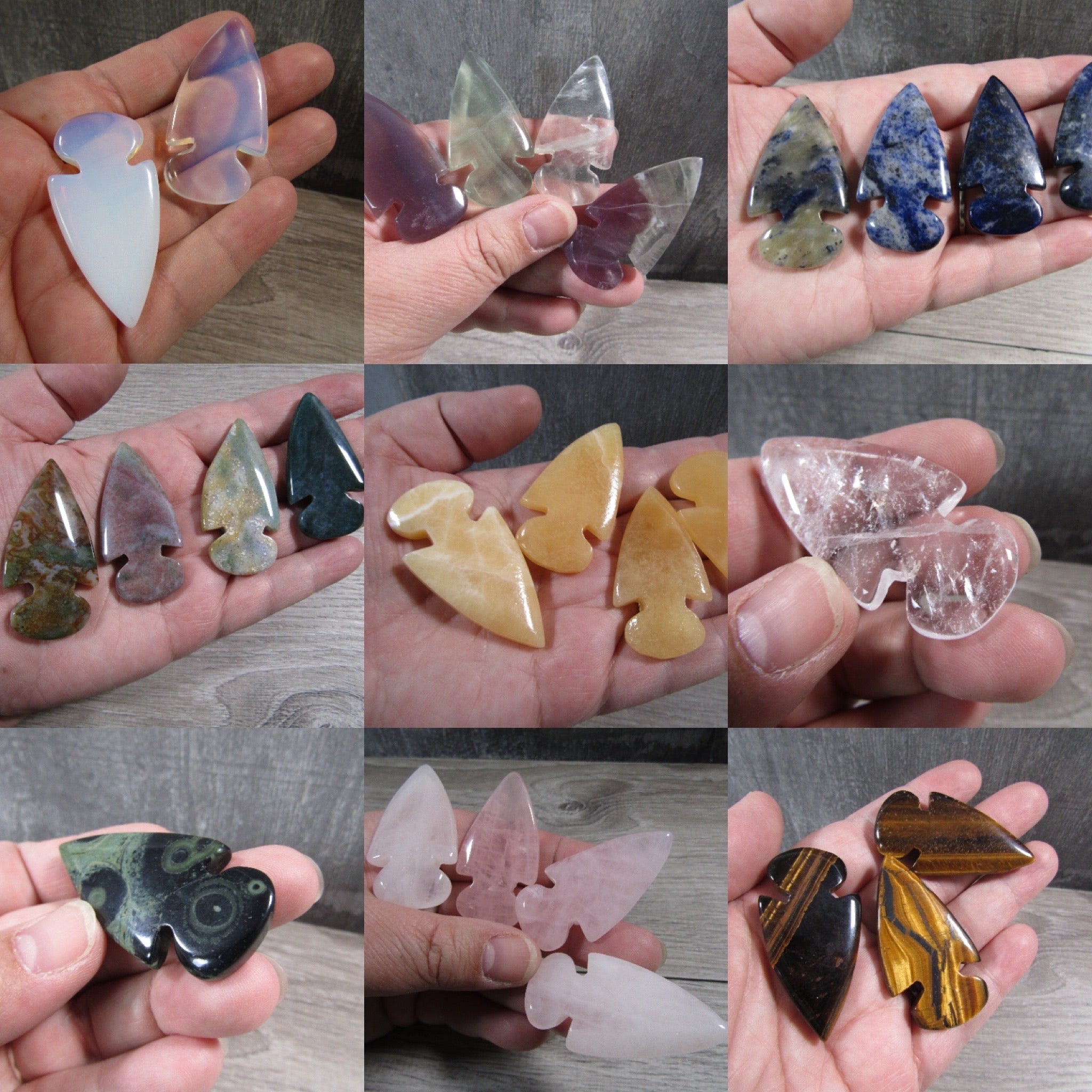 wholesale crystal arrowhead jewelry supply