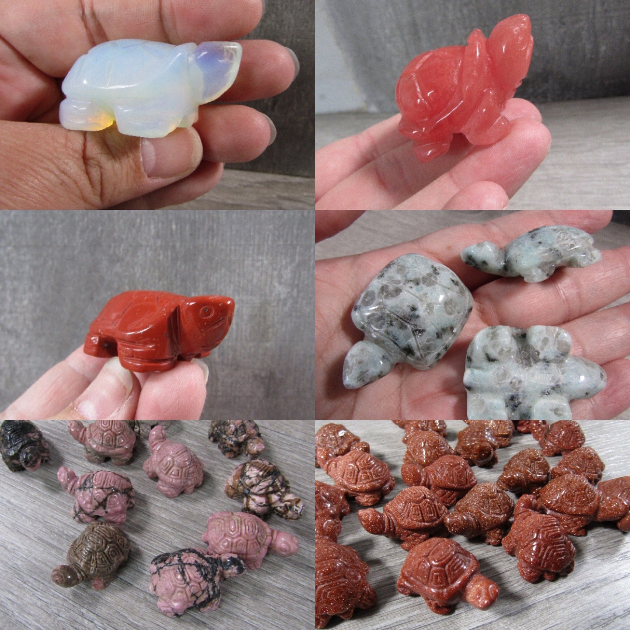 Bulk crystal turtle carving for metaphysical shops