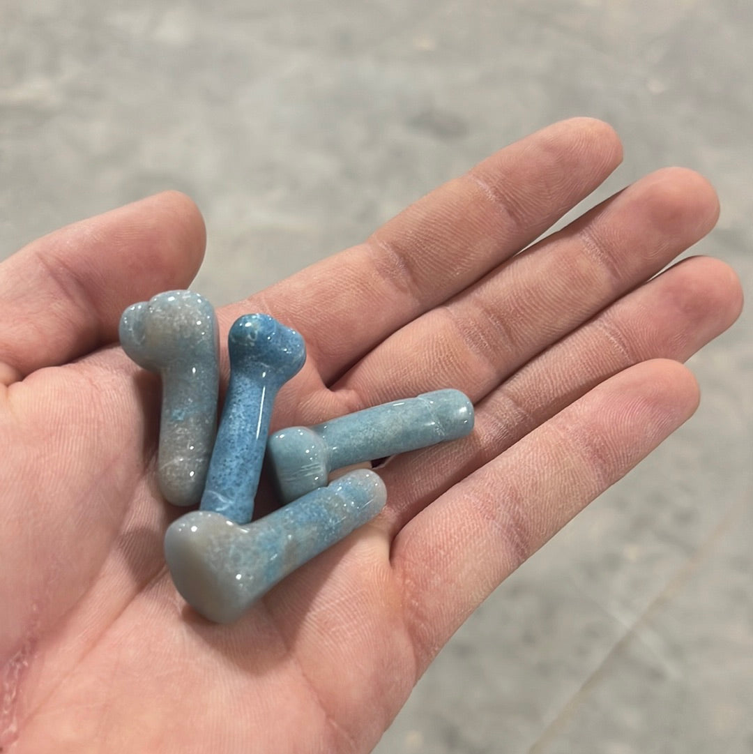 Crystal Phallic Figurine – Small Carved Gemstone Statue