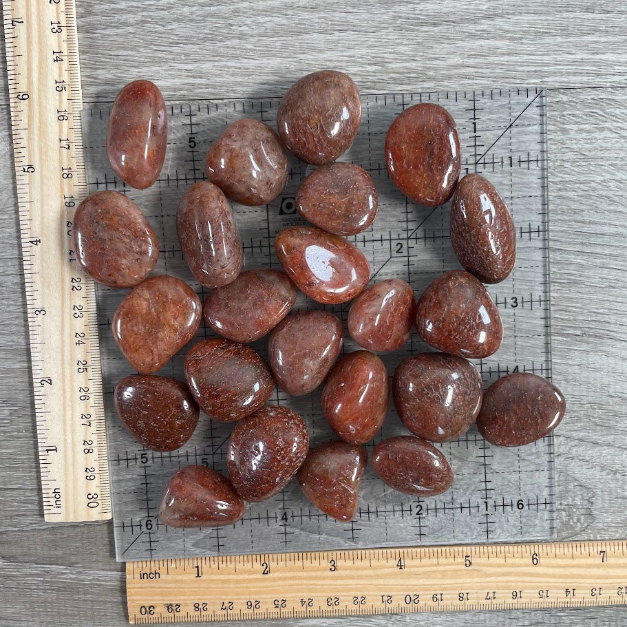 red rutilated quartz metaphysical