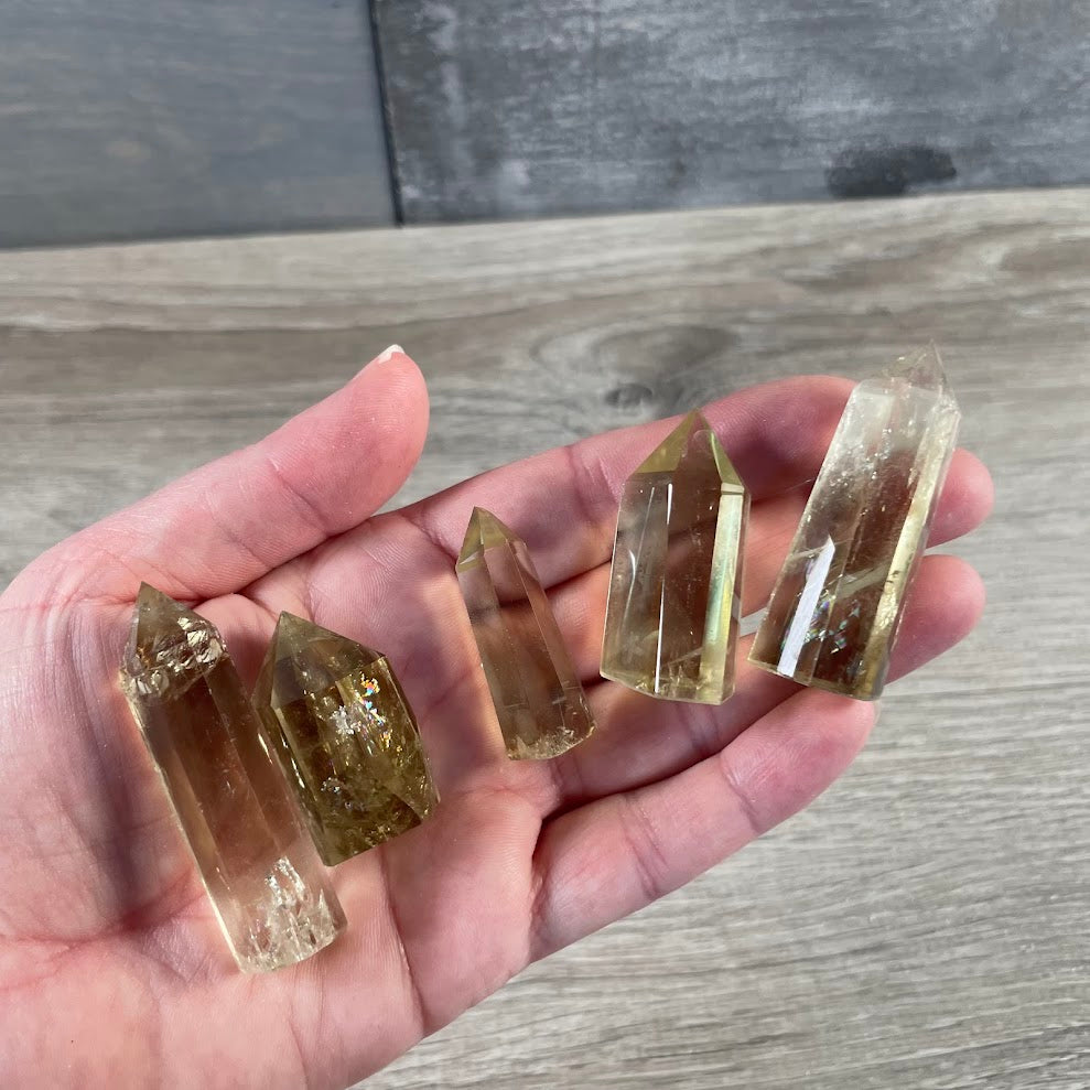 Citrine mini obelisk for bulk buyers