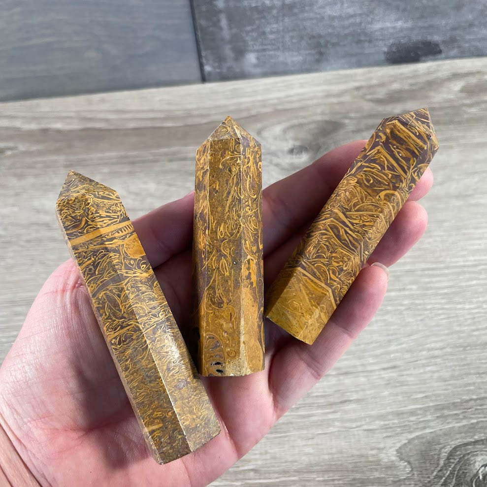 Gemstone Obelisks 2–3 oz for Crystal and Metaphysical Shops