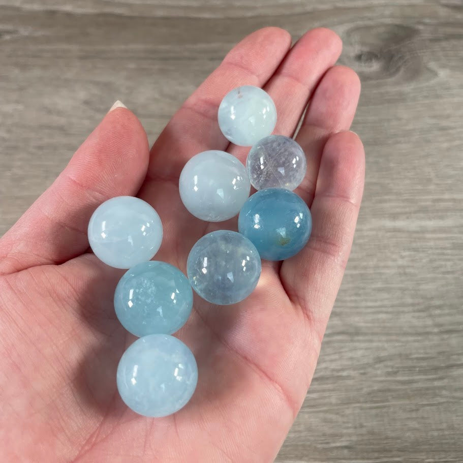 aquamarine spheres metaphysical shop supplies