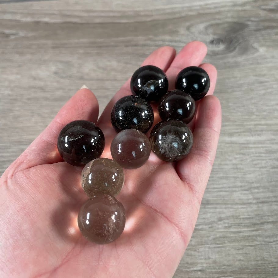 smoky quartz crystal balls for sale wholesale