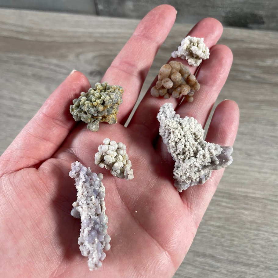 grape agate bulk crystals