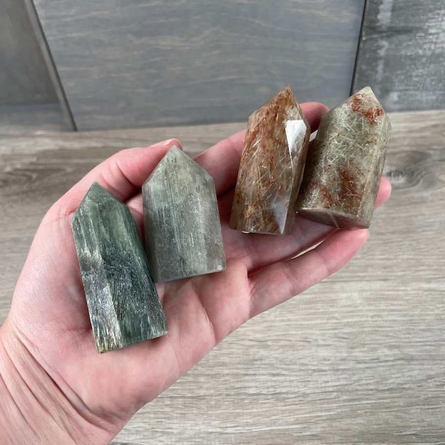 Gemstone Obelisks 2–3 oz for Crystal and Metaphysical Shops