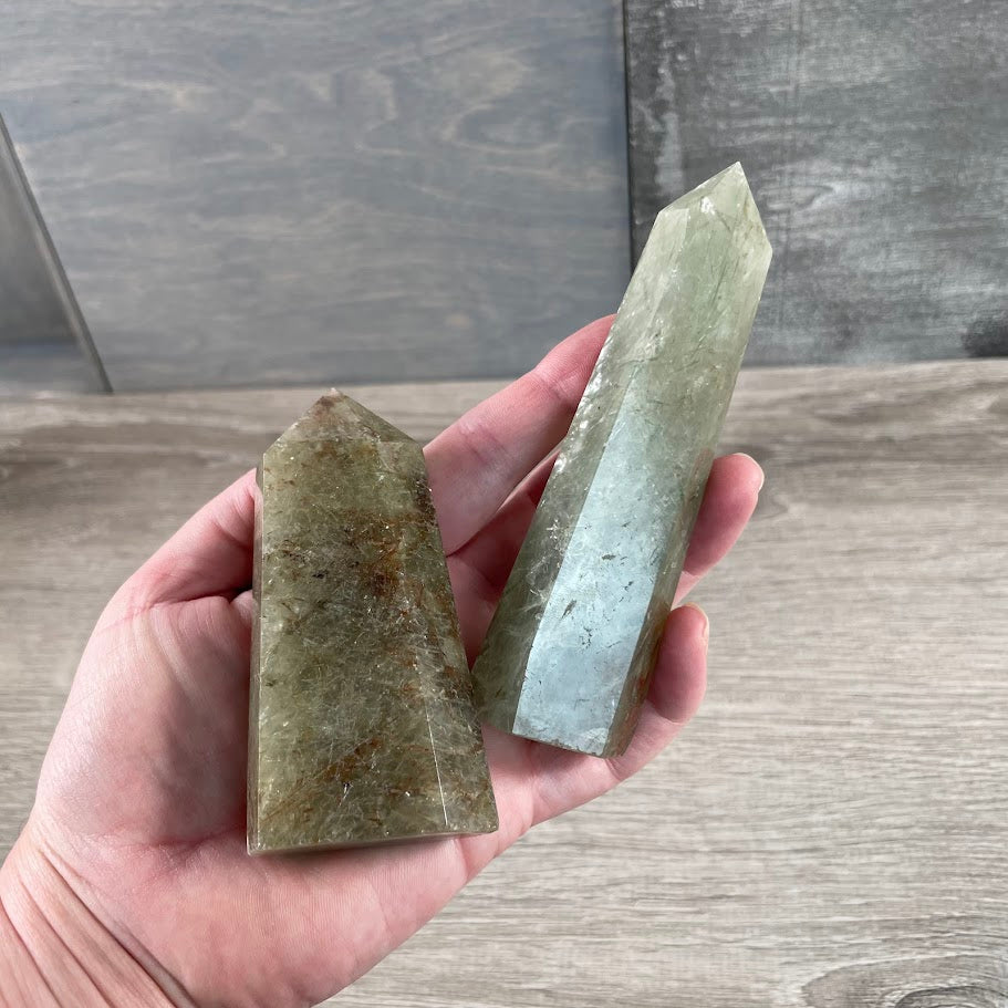 Gemstone Obelisks 5–8 oz – Crystal Towers for Retail Shops