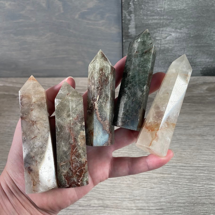 Gemstone Obelisks 3–4 oz | Wholesale Crystal Tower Gift Shop