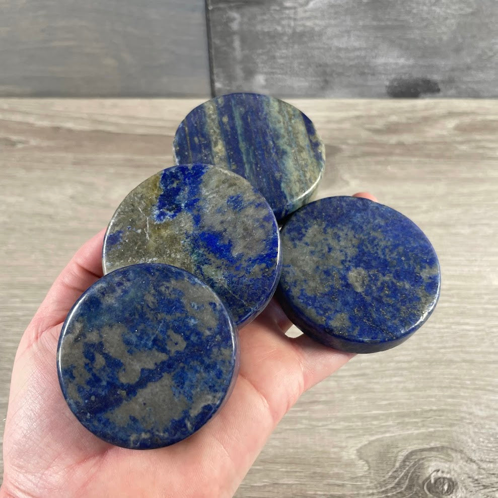 Large Polished Gemstone Crystal Disks – Flat Round Stones Wholesale