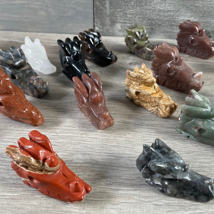 gemstone dragon skulls in bulk