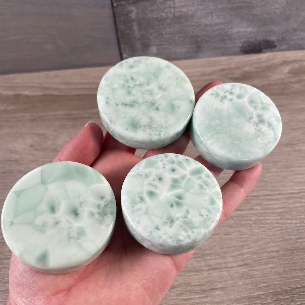 Large Polished Gemstone Crystal Disks – Flat Round Stones Wholesale
